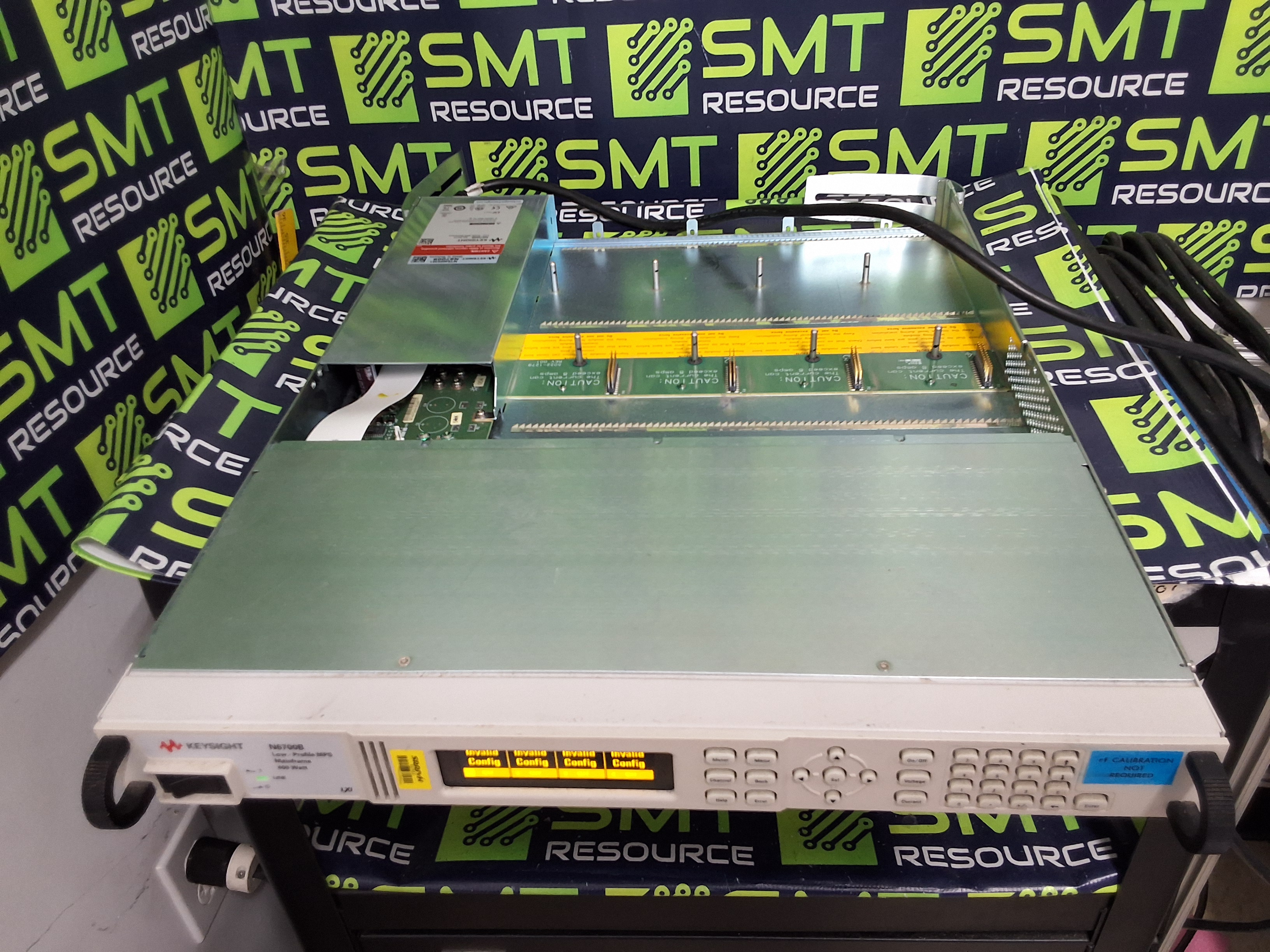 Used AGILENT N6700B LOW-PROFILE MPS POWER SUPPLY MAINFRAME 400W