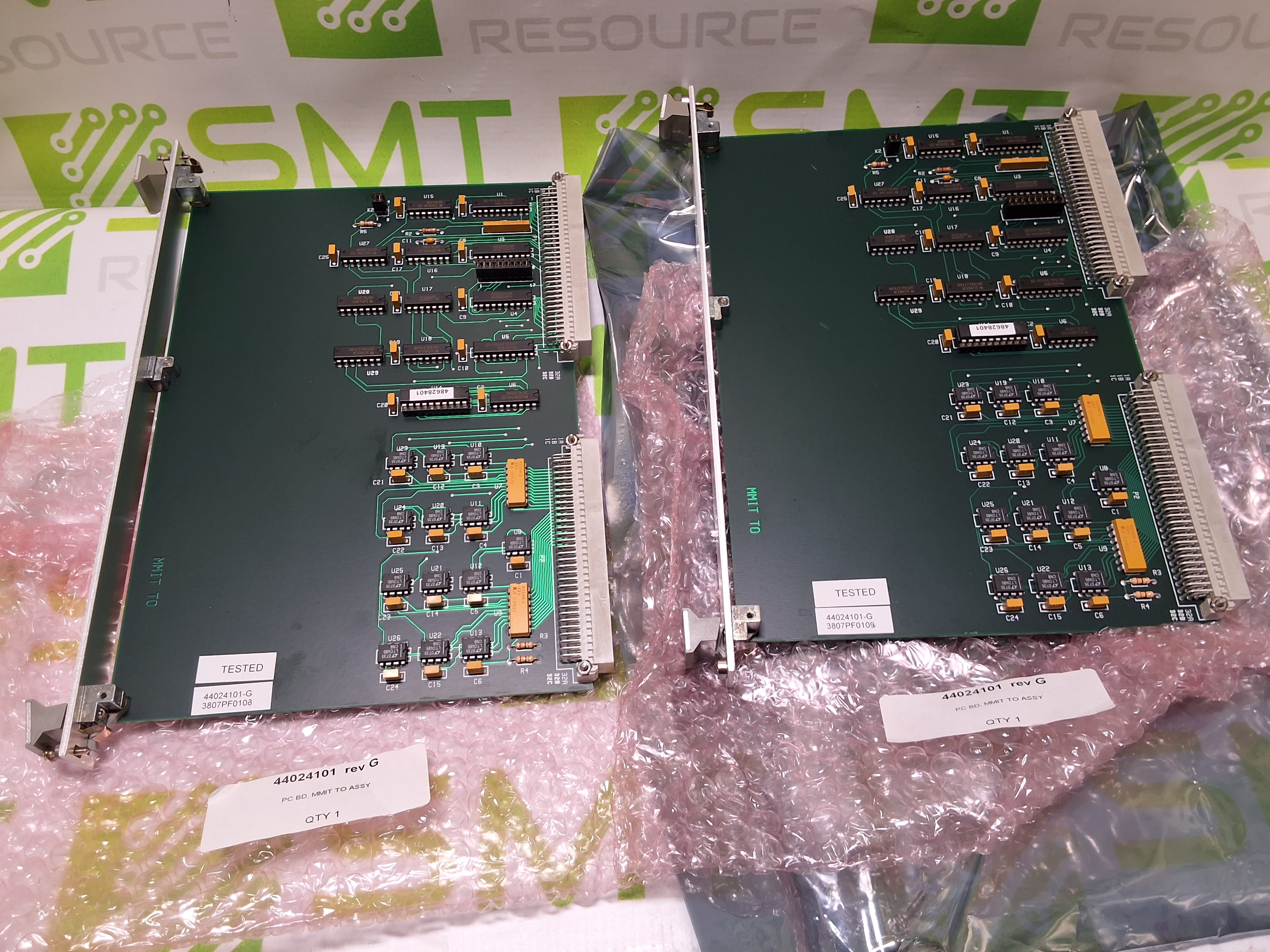 Used UNIVERSAL INDUSTRIES 44024101 REV. G MMIT I/O ASSEMBLY BOARD