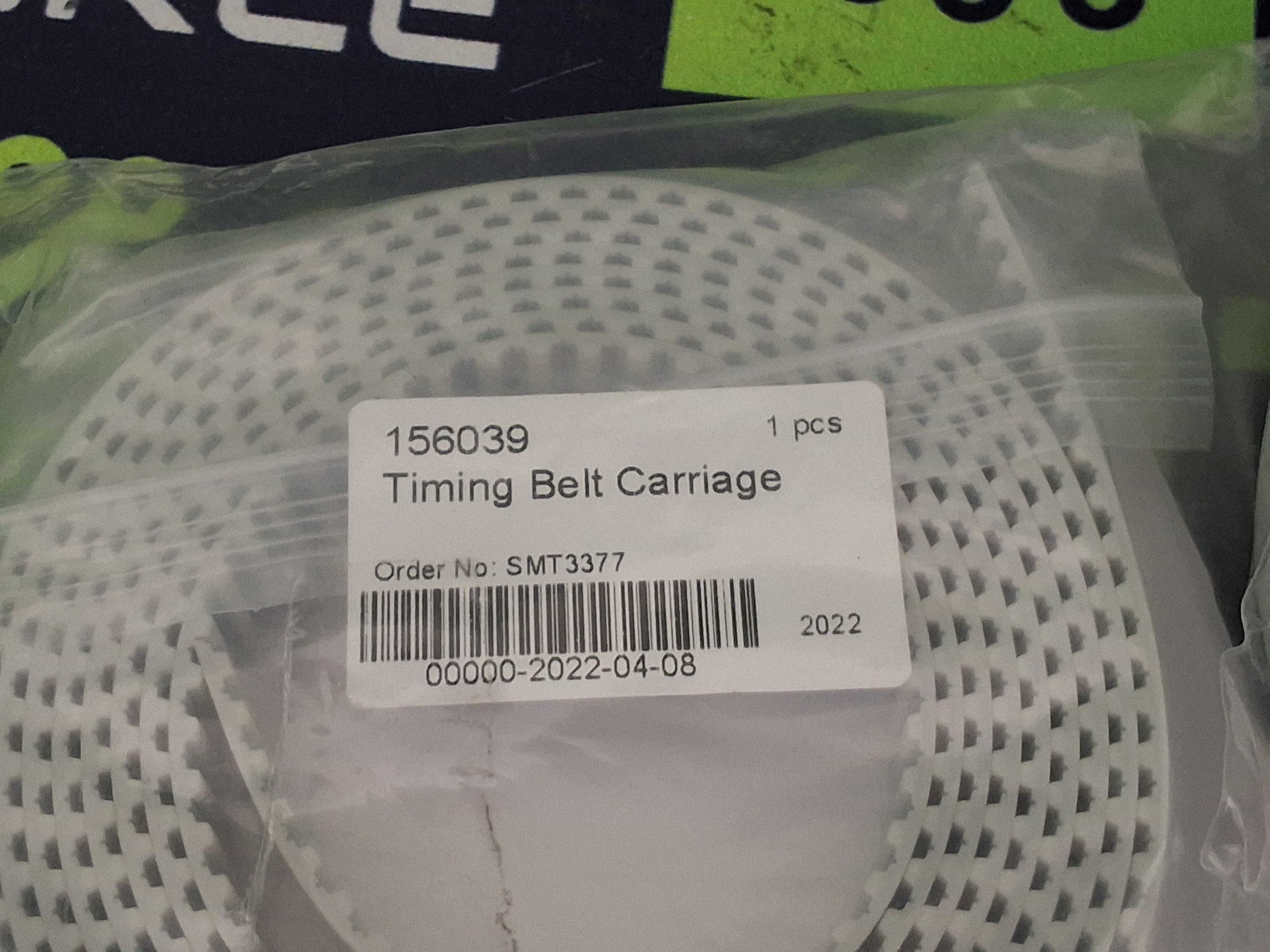 DEK 156039 TIMING BELT CARRIAGE - BRAND NEW