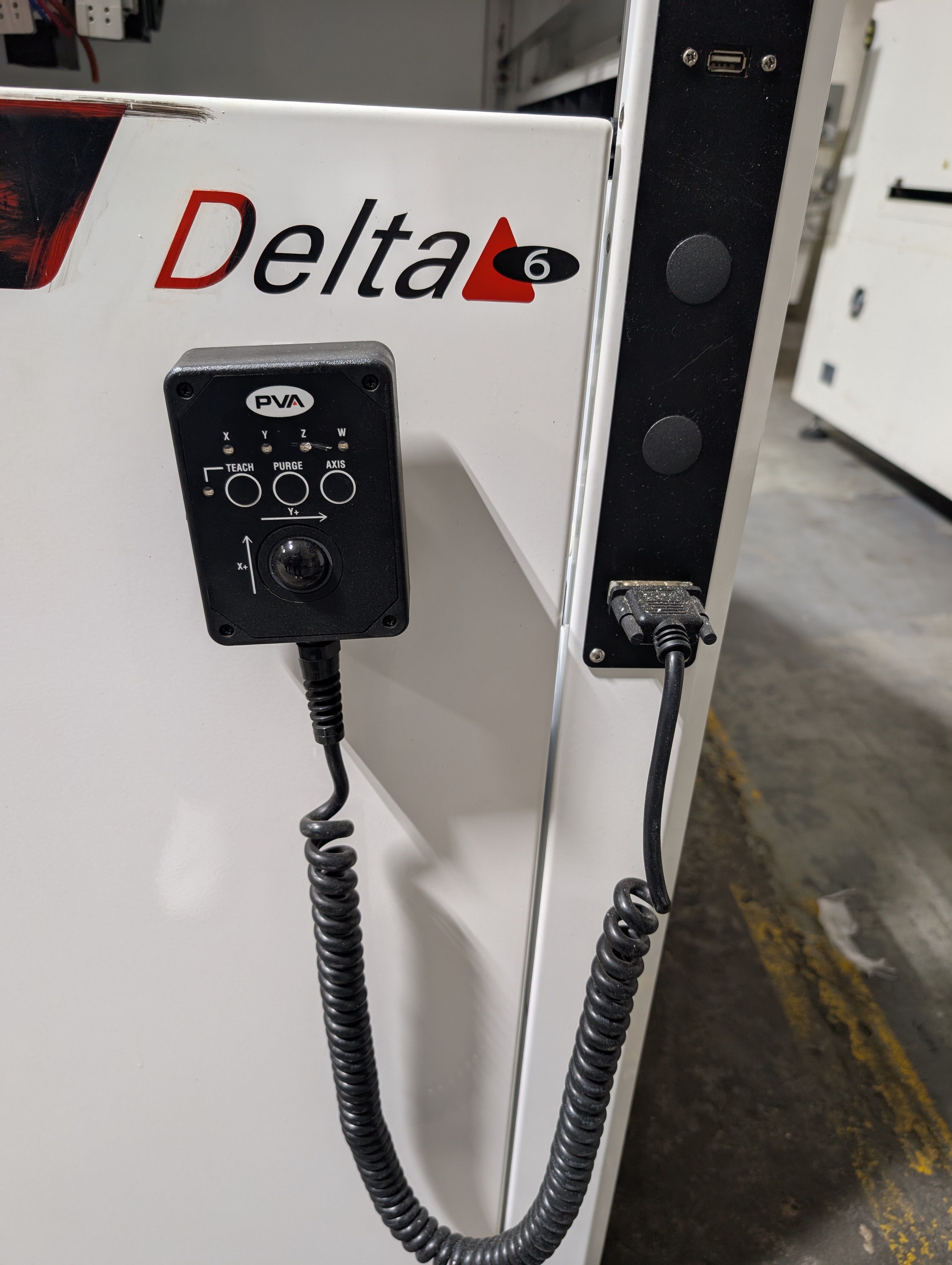 Used PVA Delta 6 Conformal Coating & Dispensing System