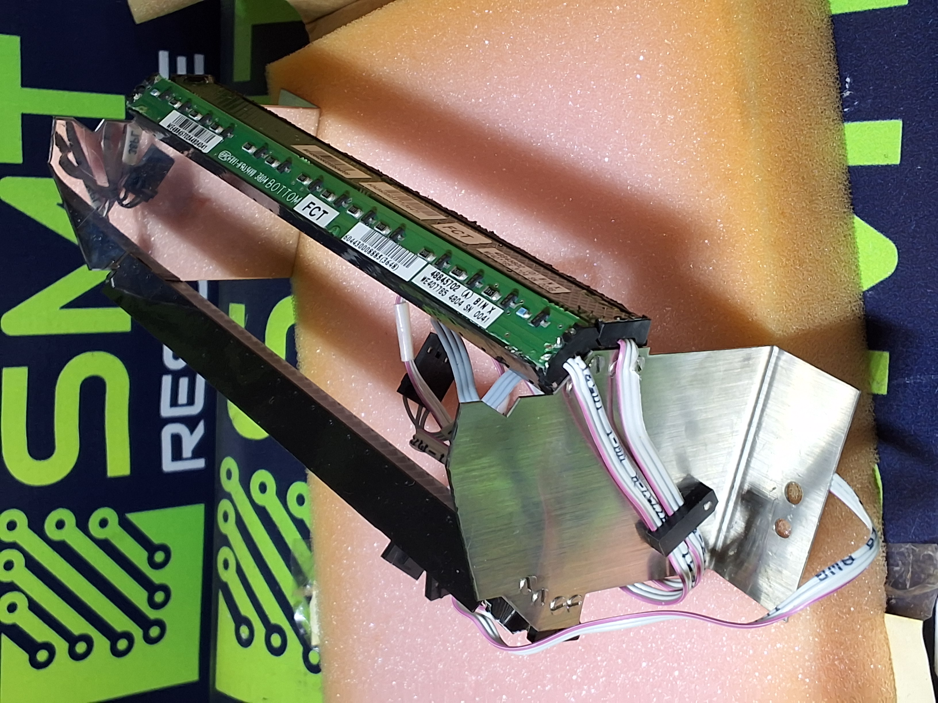 Used UNIVERSAL INSTRUMENTS 48845502 BIN X CAMERA LIGHTING ASSEMBLY 48845402 48845702 48845602