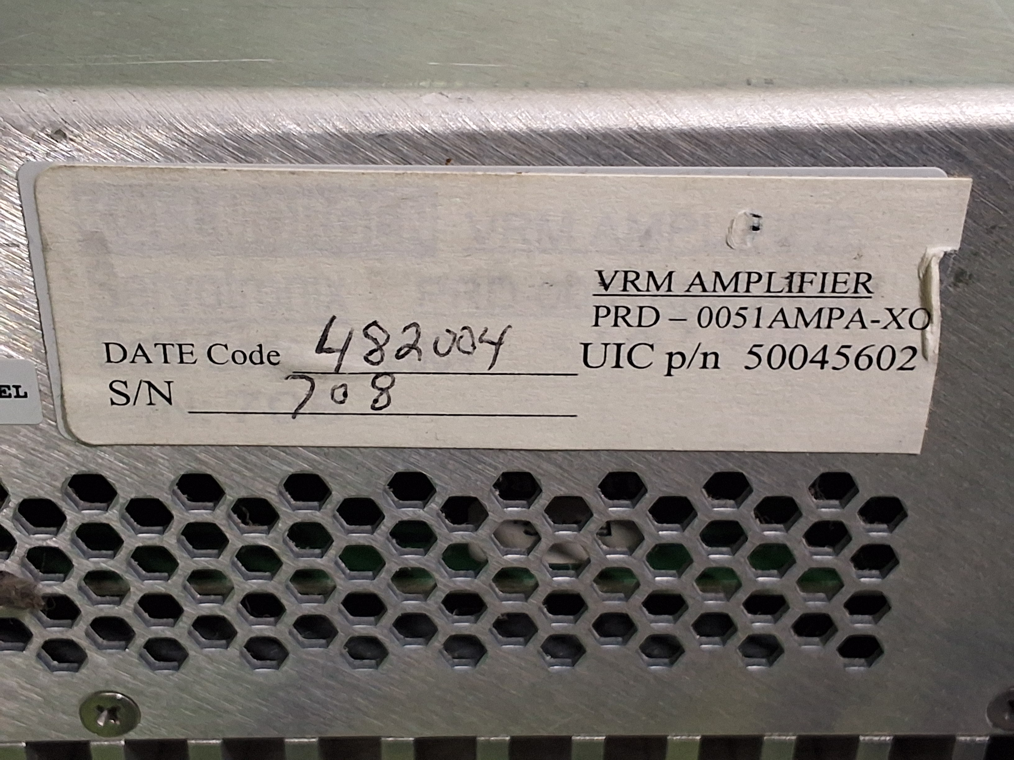 Used KOLLMORGEN VRDM PRD-0051AMPA-XO AMPLIFIER 50045602 / 50045607