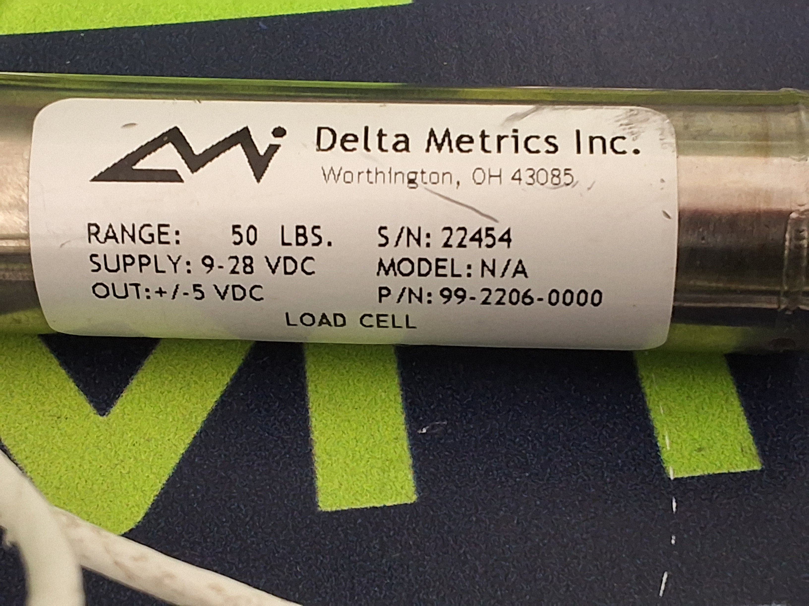 Used DELTA METRICS 99-2206-0000 PRESSURE TRANSDUCER