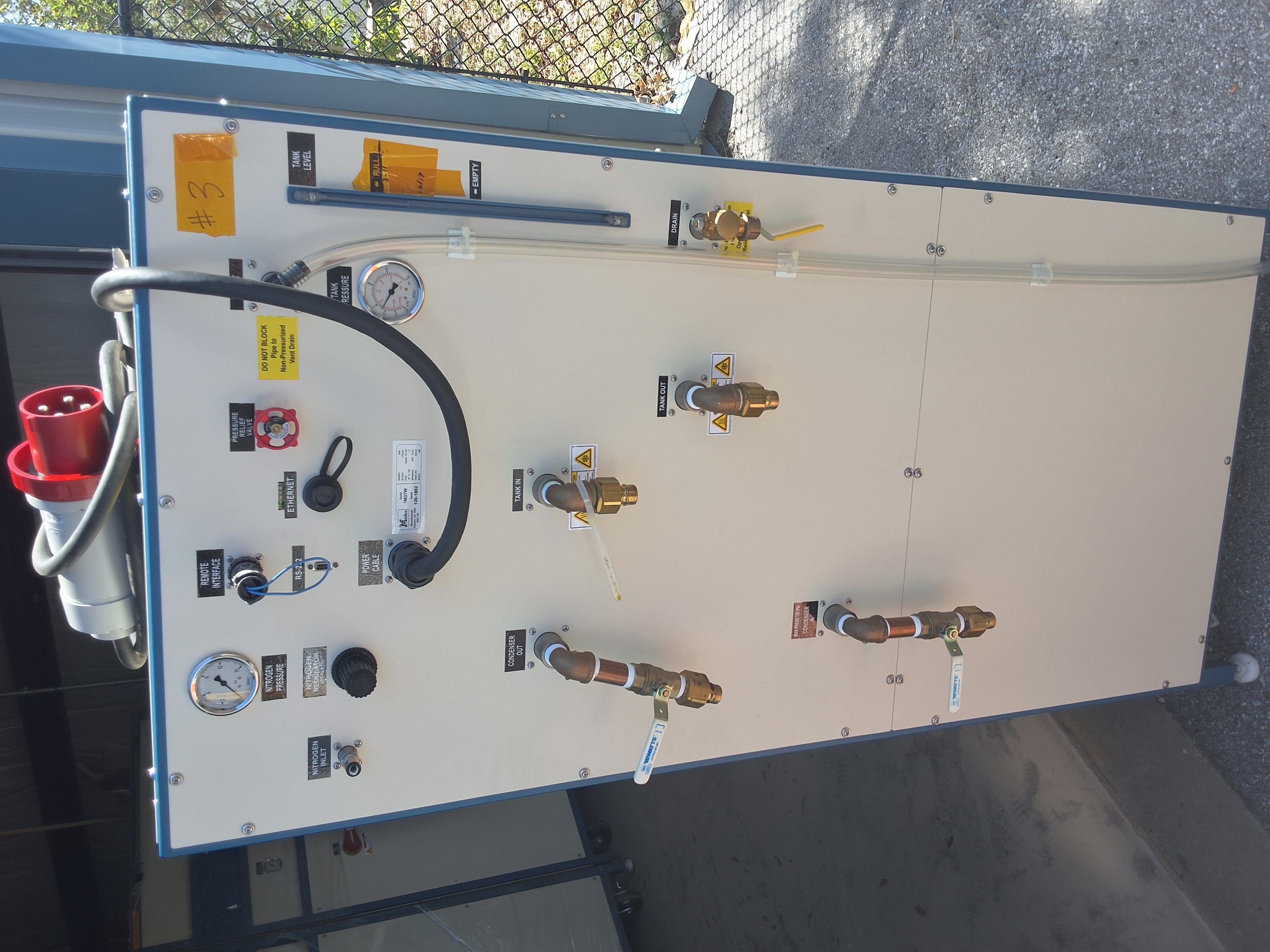 Used Mydax 1M27W WATER-COOLED SEMICONDUCTOR CHILLER 