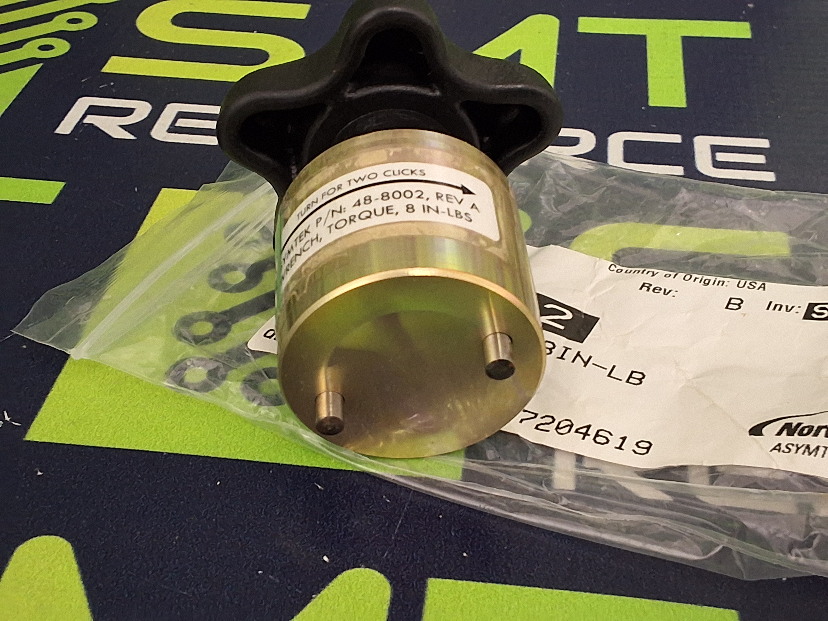 ASYMTEK NORDSON 48-8002 TORQUE WRENCH 8 IN-LB - BRAND NEW