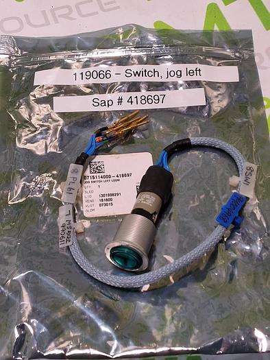 Used UNIVERSAL INSTRUMENTS 119066 JOG SWITCH LEFT