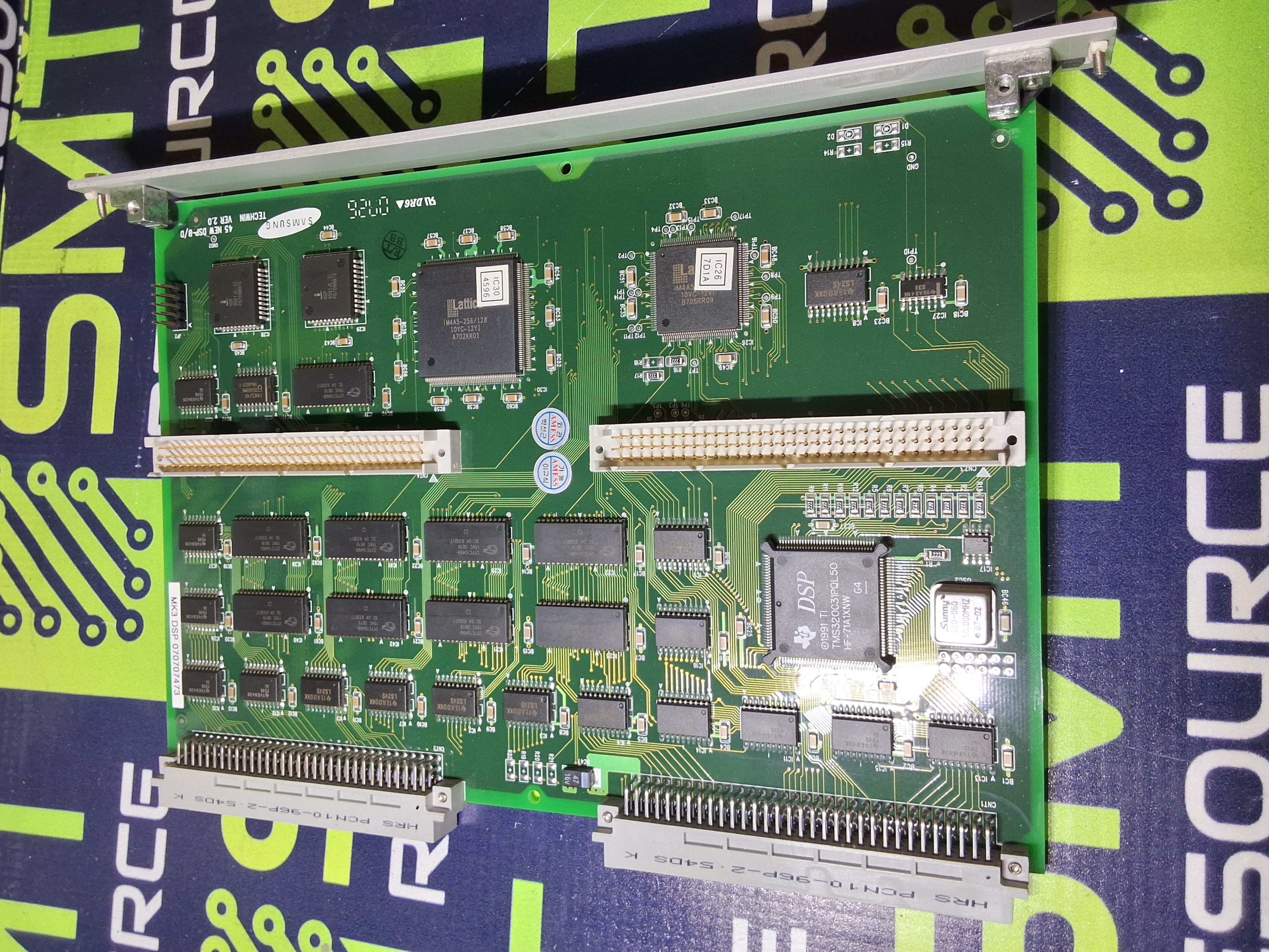 Used SAMSUNG TECHWIN 45 NEW DSP B/D VER 2.0 CIRCUIT BOARD MK3 DSP 070707473