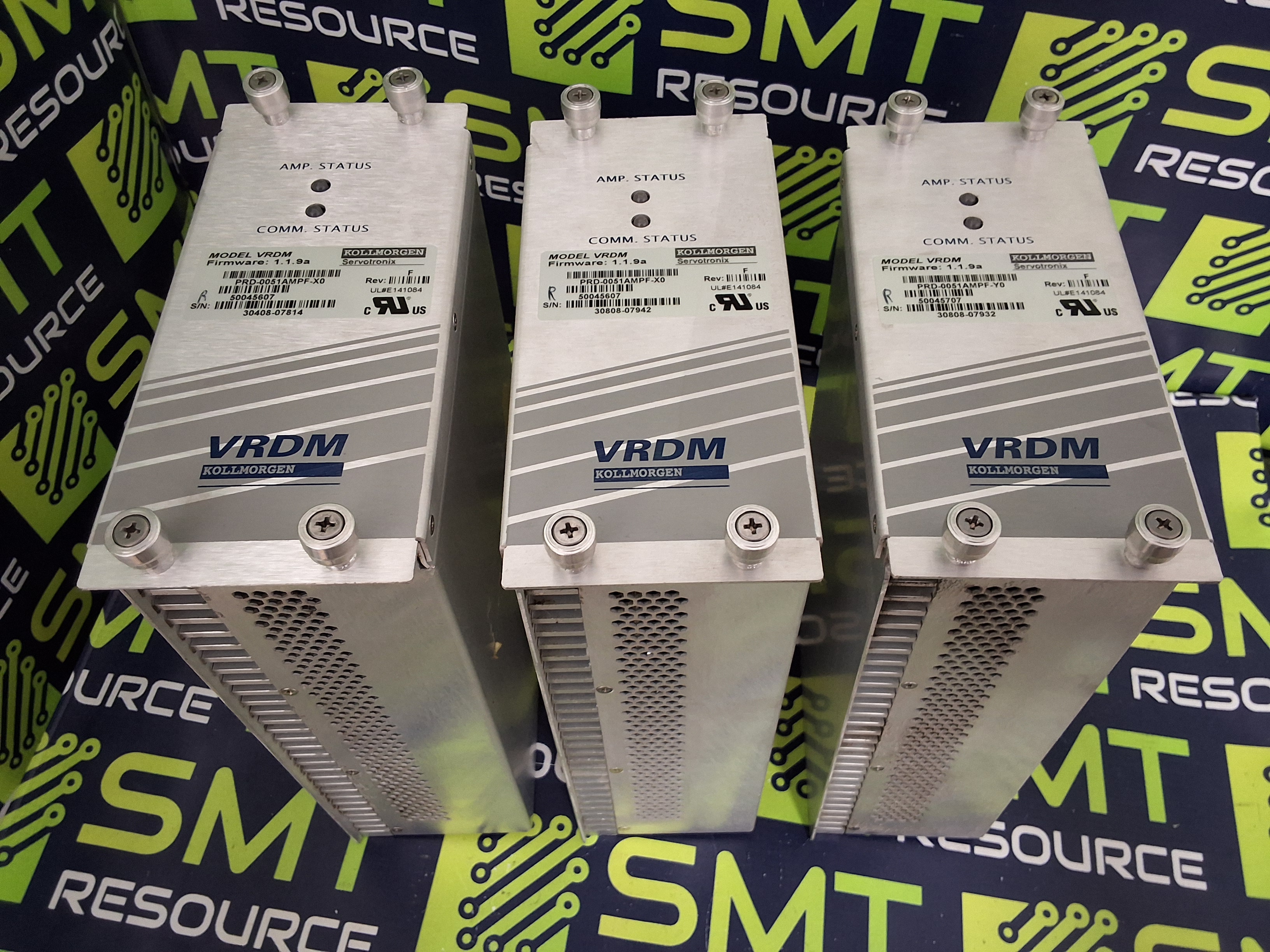 Used VRDM KOLLMORGEN PRD-0051AMPF-X0 SERVO AMPLIFIER / FREQUENCY INVERTER DRIVE
