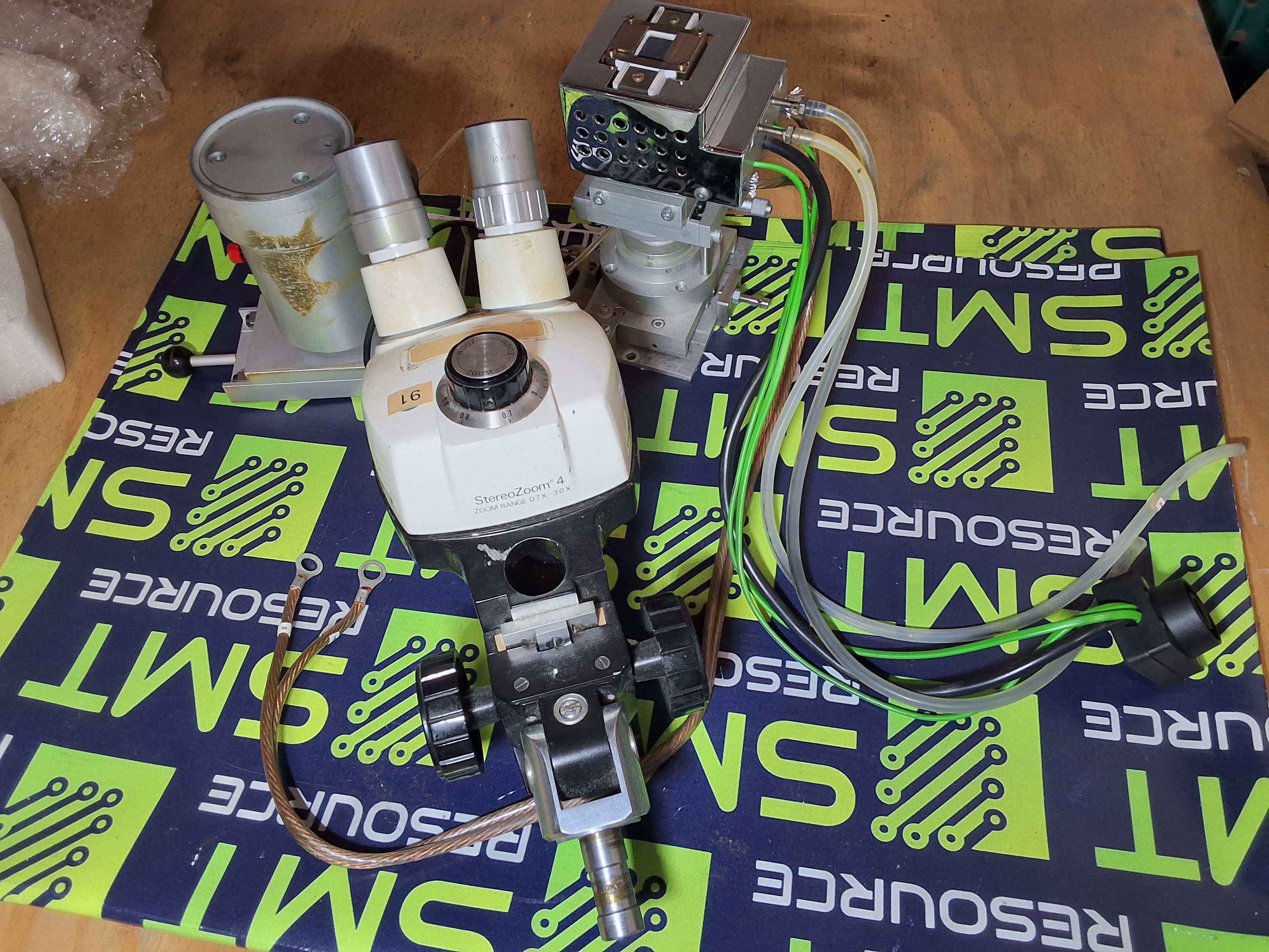 Used CAMMAX PRECIMA EDB80 PRECISION DIE BONDER WITH MICROSCOPE AND ACCESSORIES EDB80-P