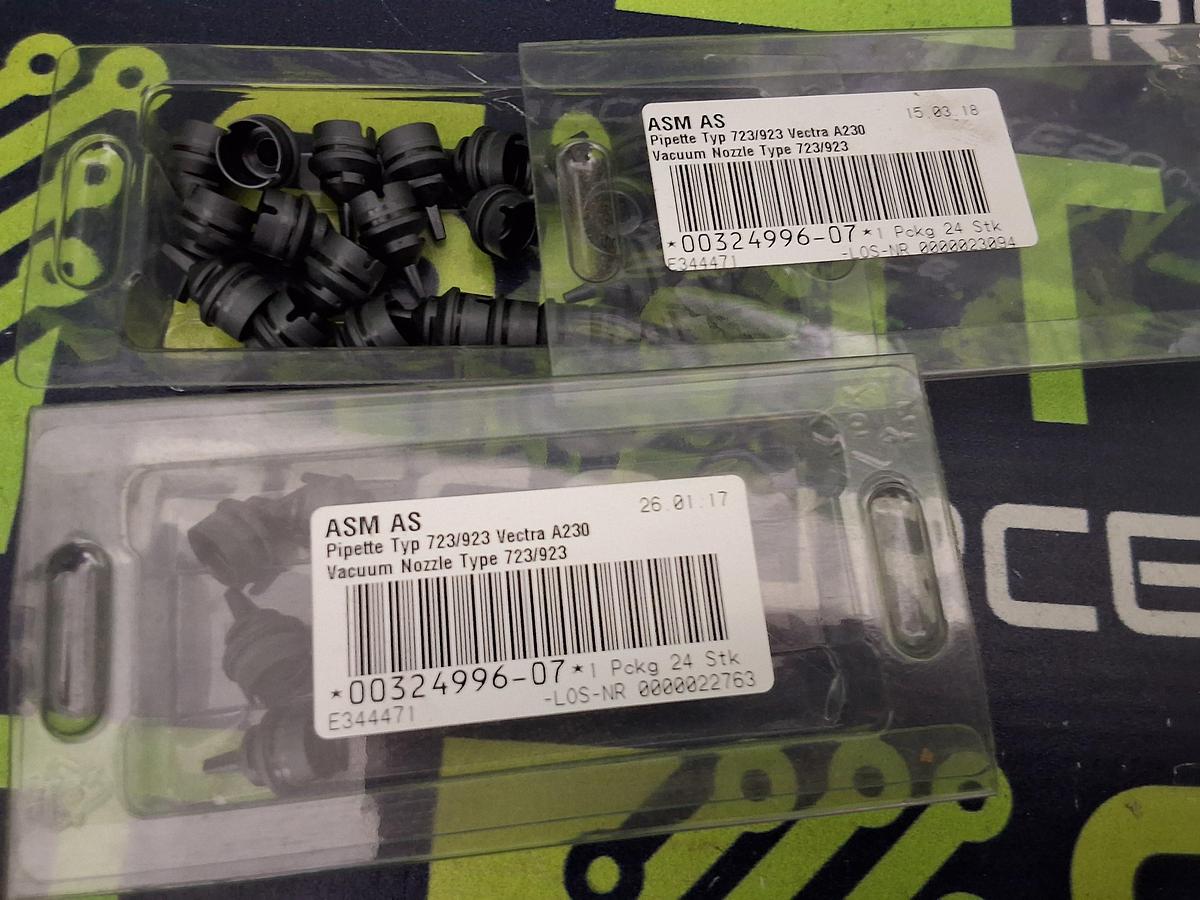 SIEMENS / ASM SIPLACE 00324996-07 TYPE 723 / 923 VECTRA A230 VACUUM NOZZLE LOT OF 30 UNITS - BRAND NEW