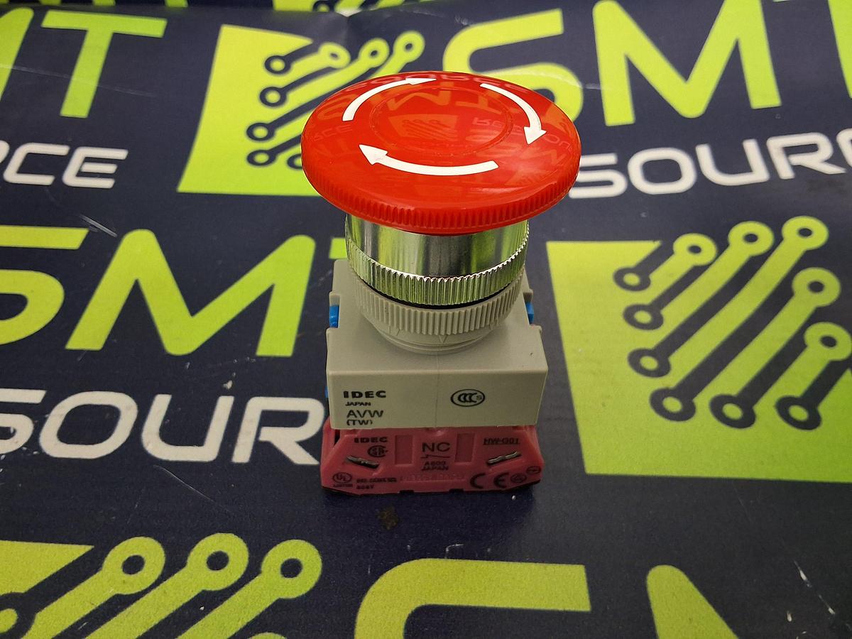 Used IDEC AVW HW-G01 / HW-G10 PUSH BUTTON SWITCH