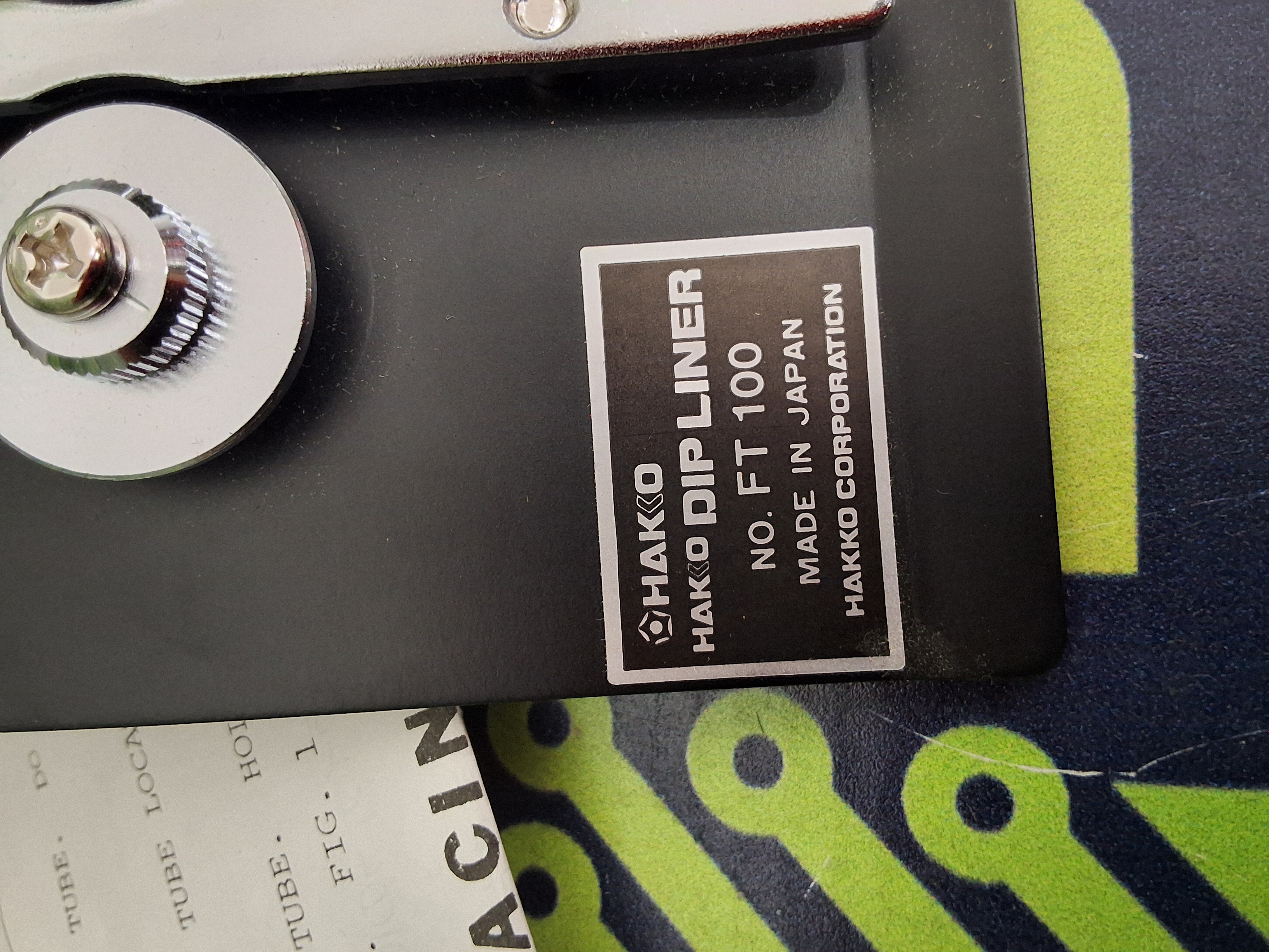 HAKKO DIP LINER FT100 LEAD STRAIGHTENER - BRAND NEW