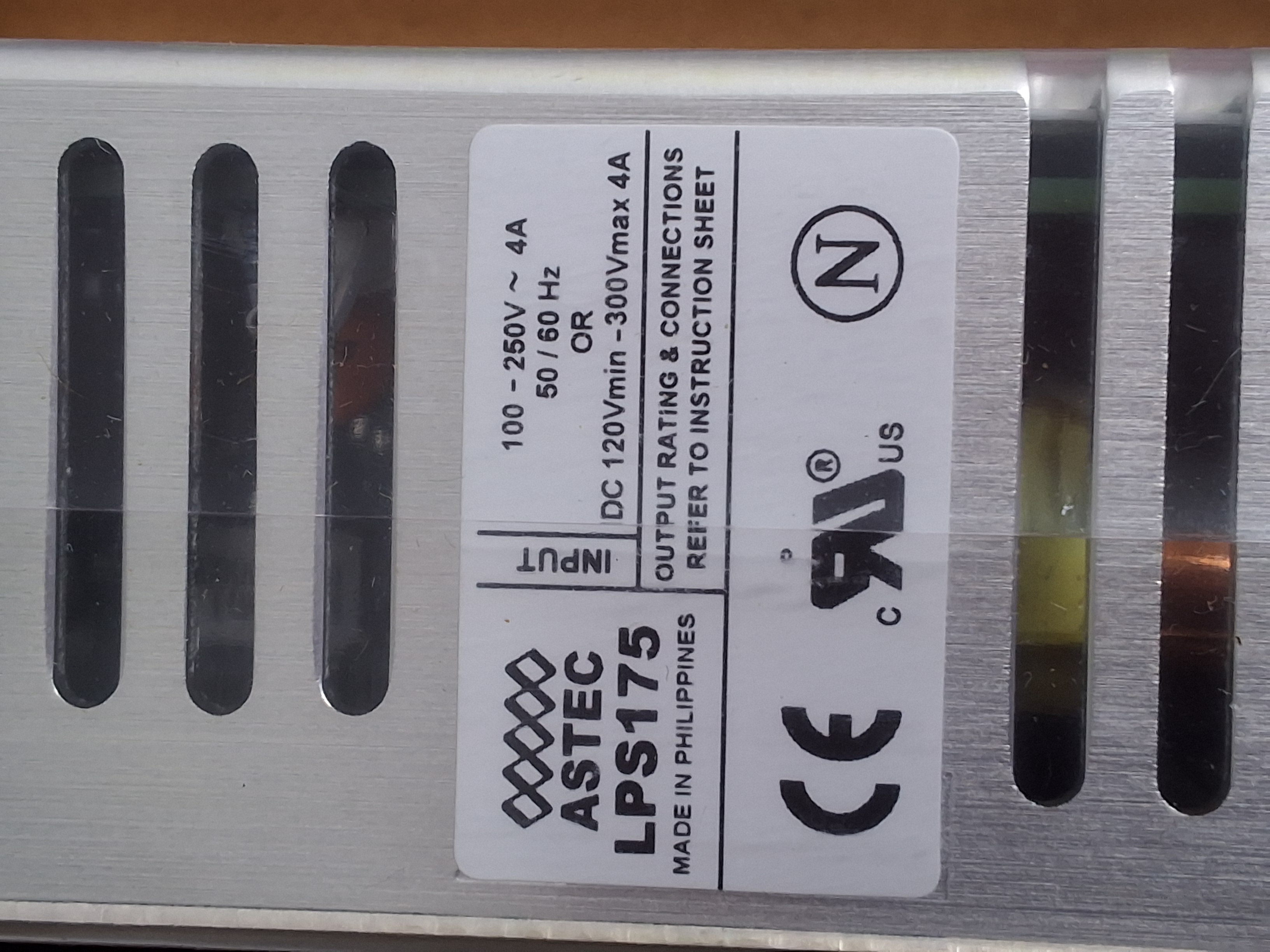Used HOVER DAVIS ASTEC LPS175 POWER SUPPLY - MPUP-PSRK - BRAND NEW IN BOX