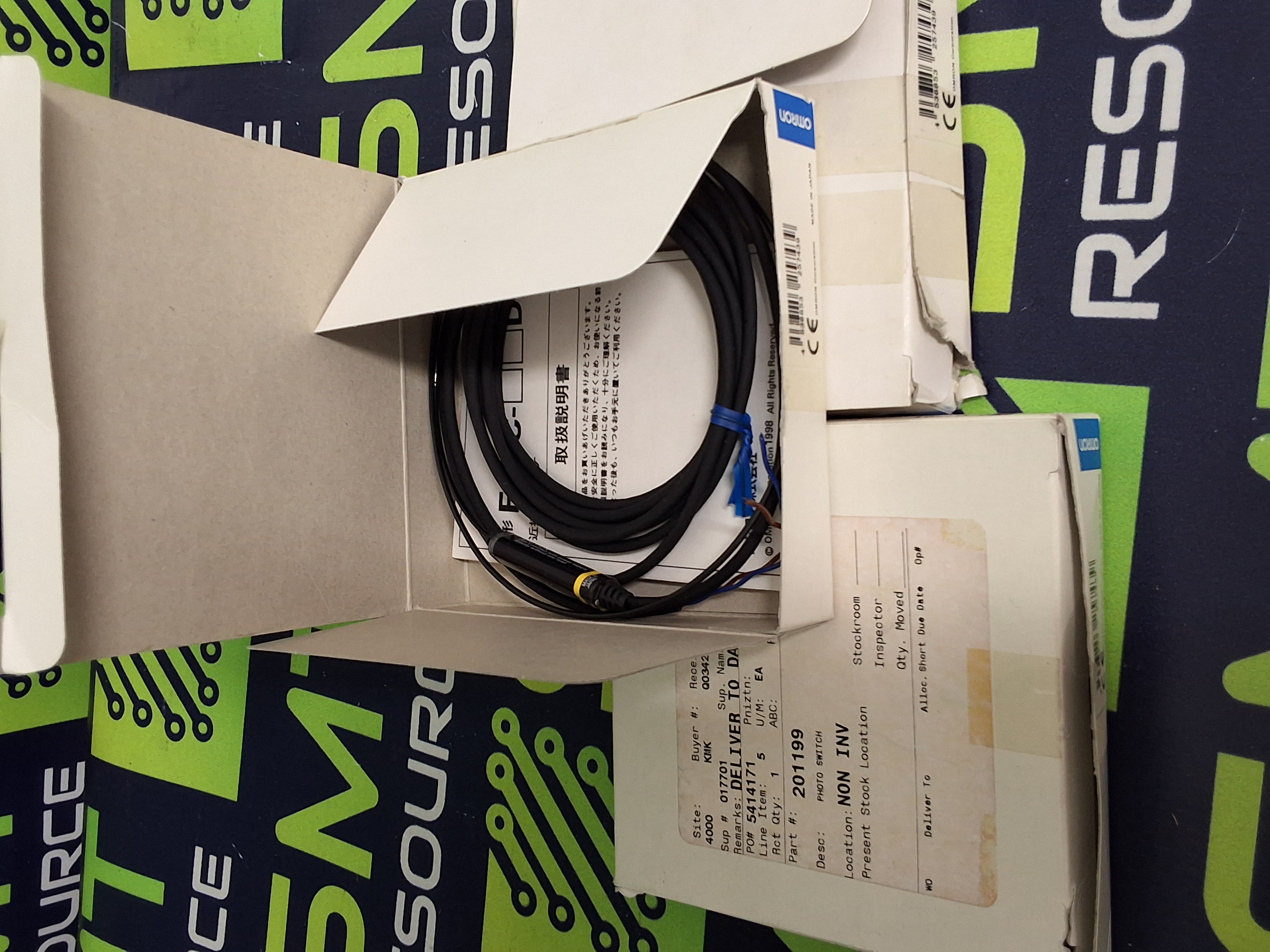 OMRON E2EC-CR8D1 SM PROXIMITY SENSOR SWITCH