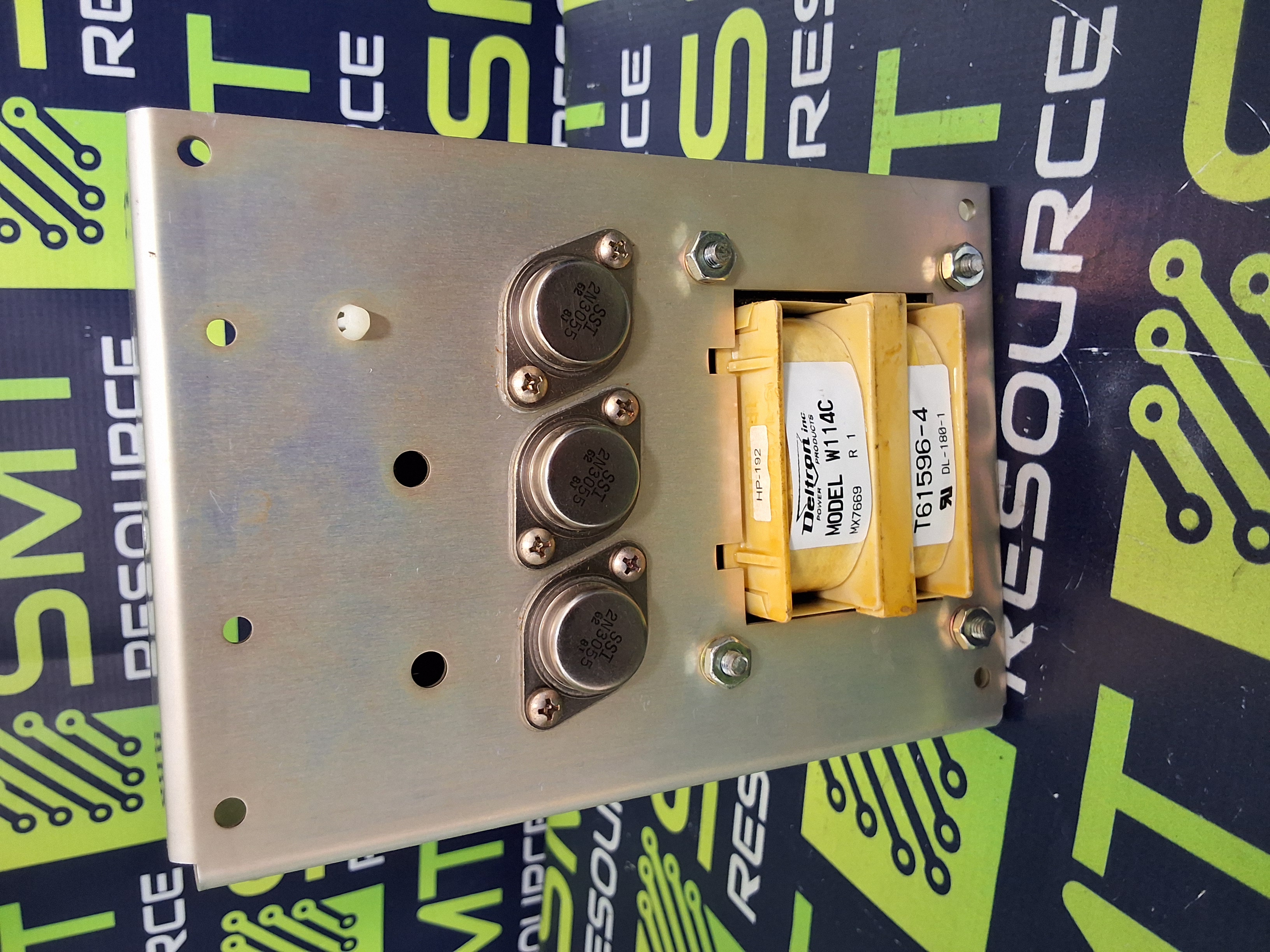 Used DELTRON W114C-EC POWER SUPPLY 24V 3.6A