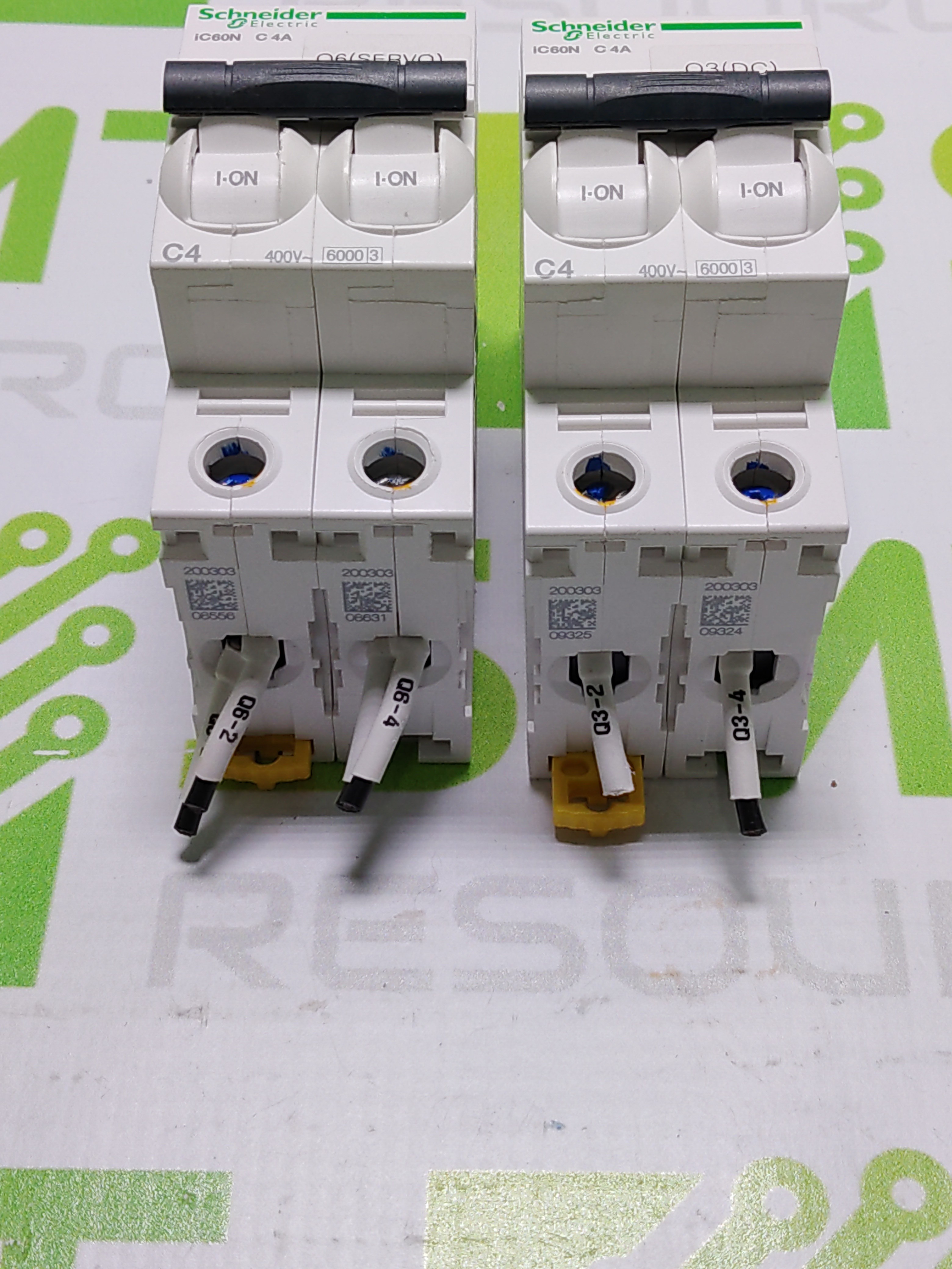 Used SCHNEIDER ELECTRIC IC60N C 4A