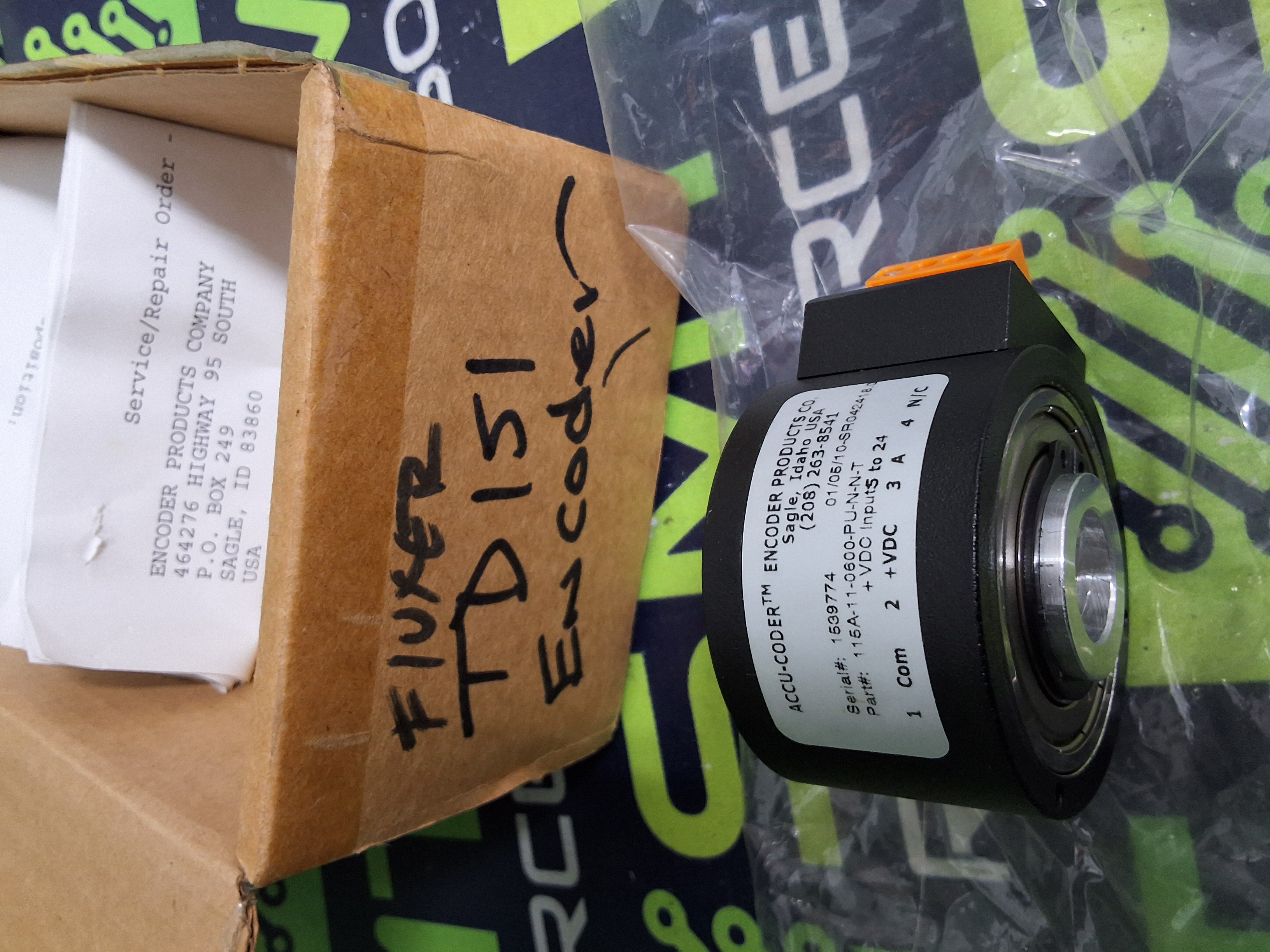 Refurbished ACCU-CODER 115A-11-0600-PU-N-N-T