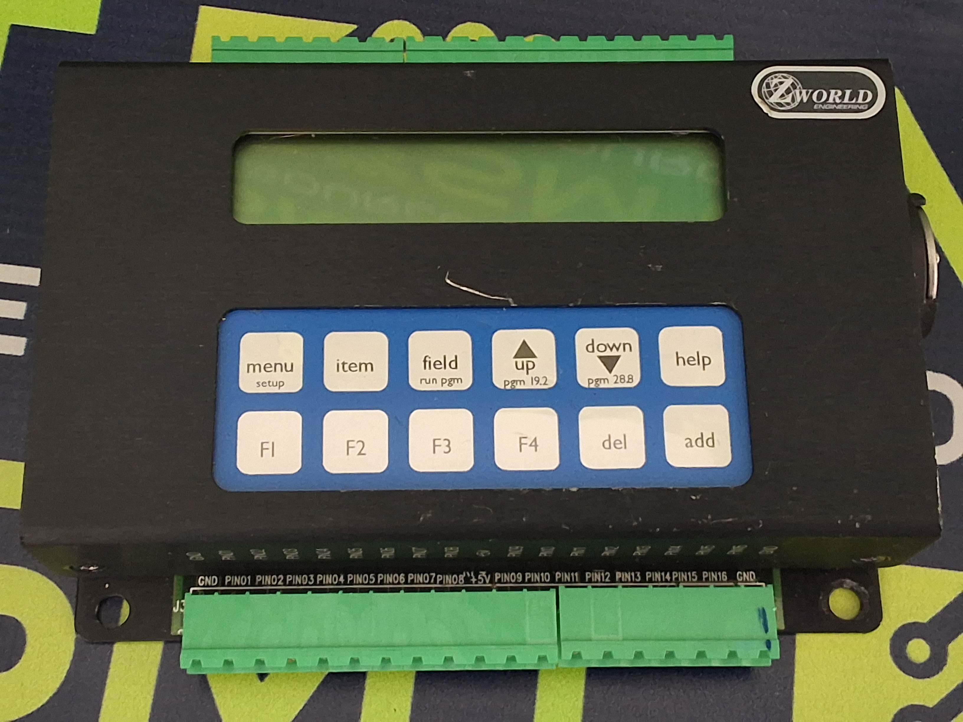 Used Z-WORLD PK 22xx PROGRAMMABLE CONTROLLER