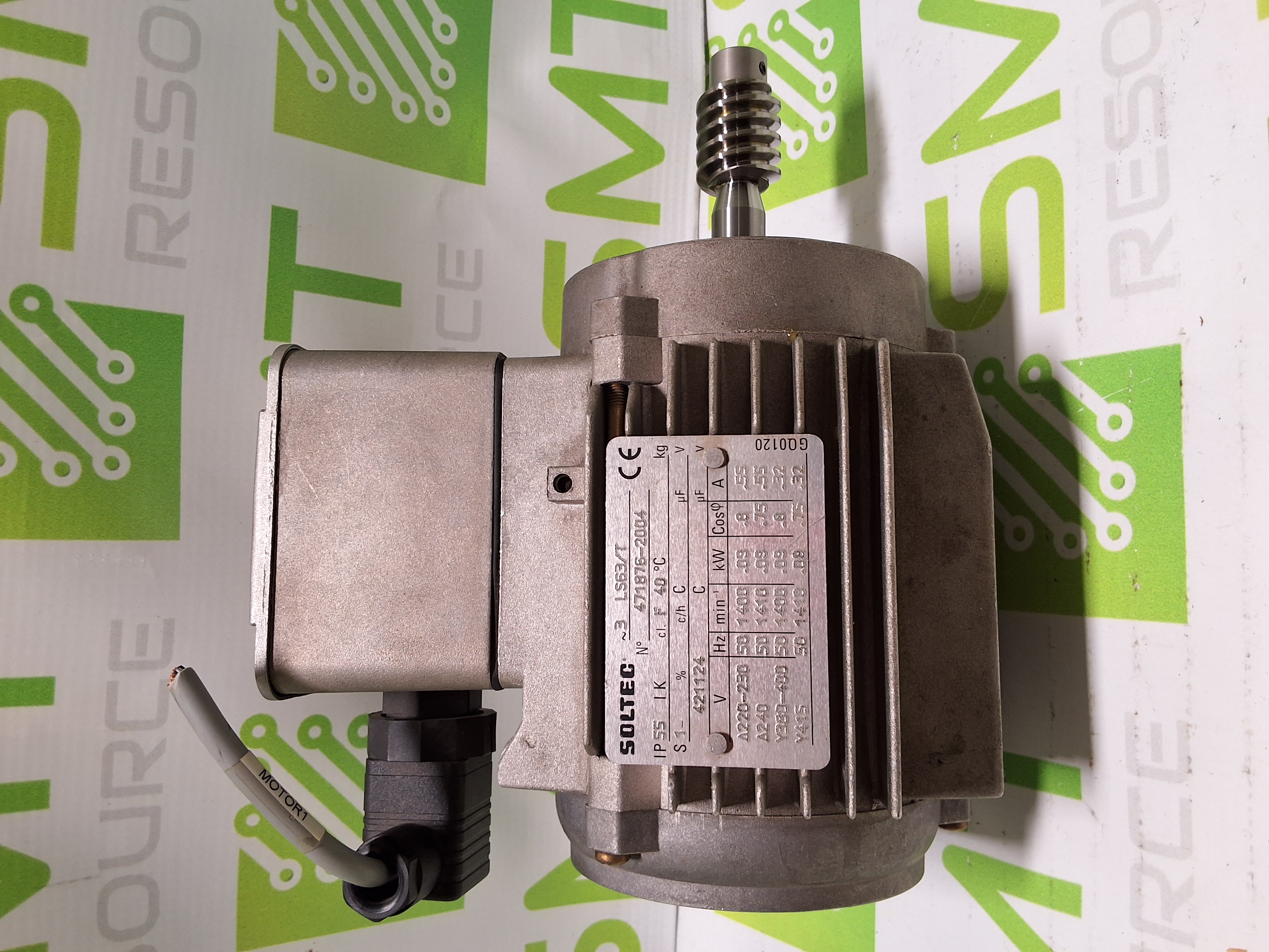 Used SOLTEC 3 LS63/T MOTOR