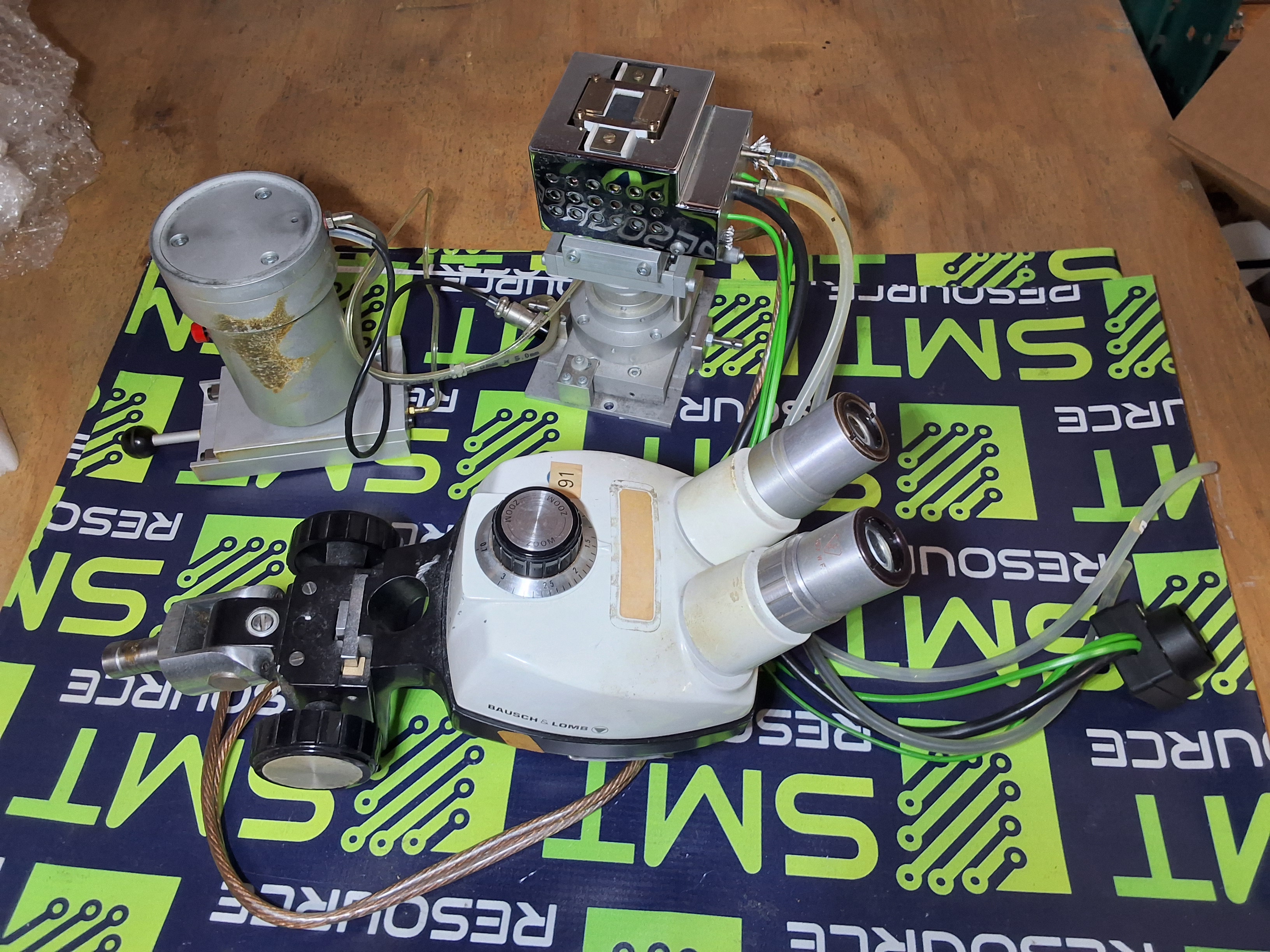 Used CAMMAX PRECIMA EDB80 PRECISION DIE BONDER WITH MICROSCOPE AND ACCESSORIES EDB80-P