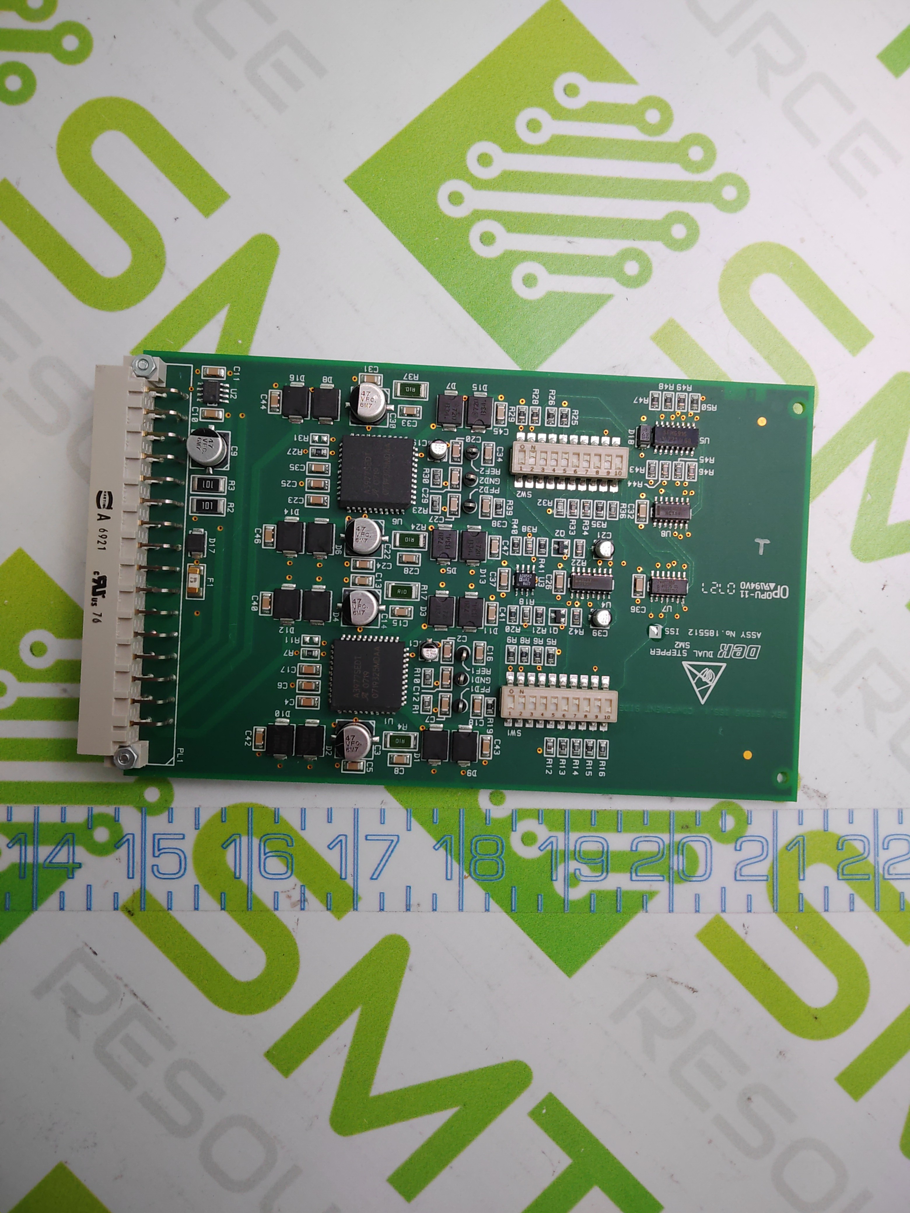 Used DEK 185512 DUAL STEPPER MODULE PROCESSOR SM2 