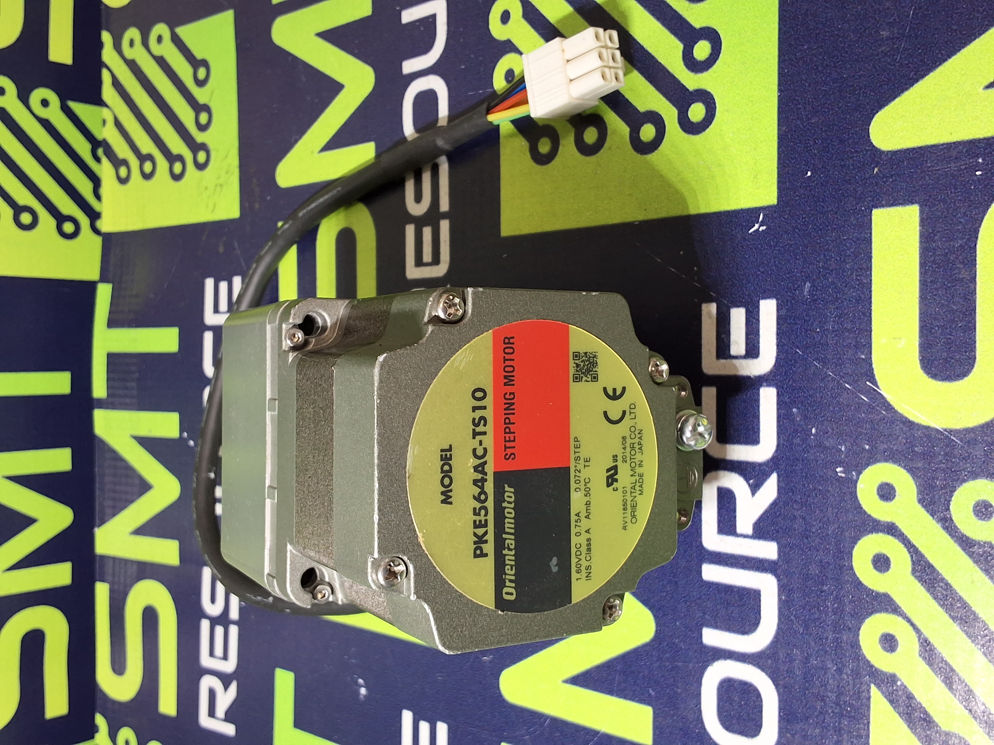 Used ORIENTAL MOTOR PKE564AC-TS10 STEPPING MOTOR 