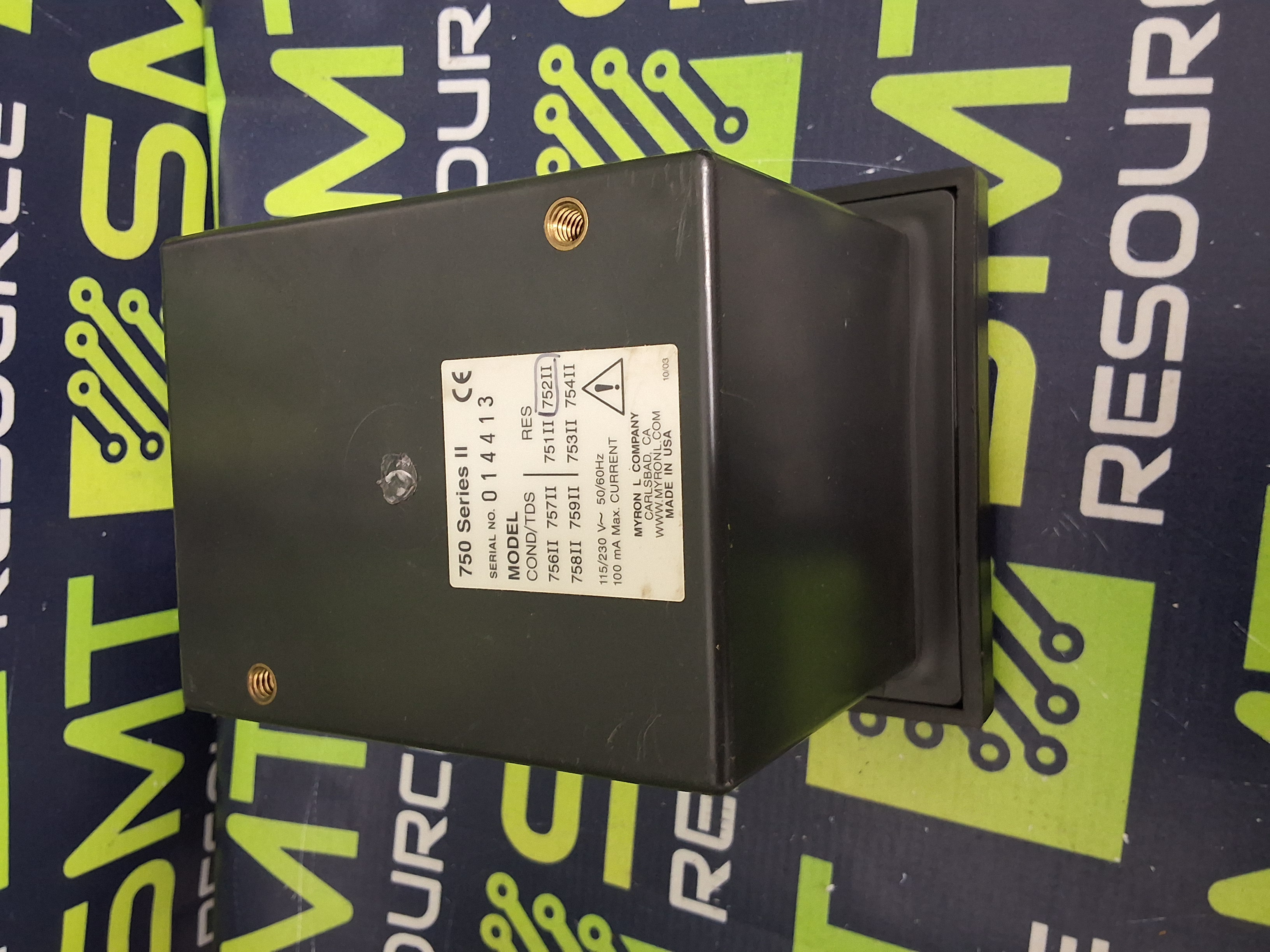 Used MYRON L COMPANY 750II COND/TDS 750 SERIES II 752II TDS MONITOR / CONTROLLER