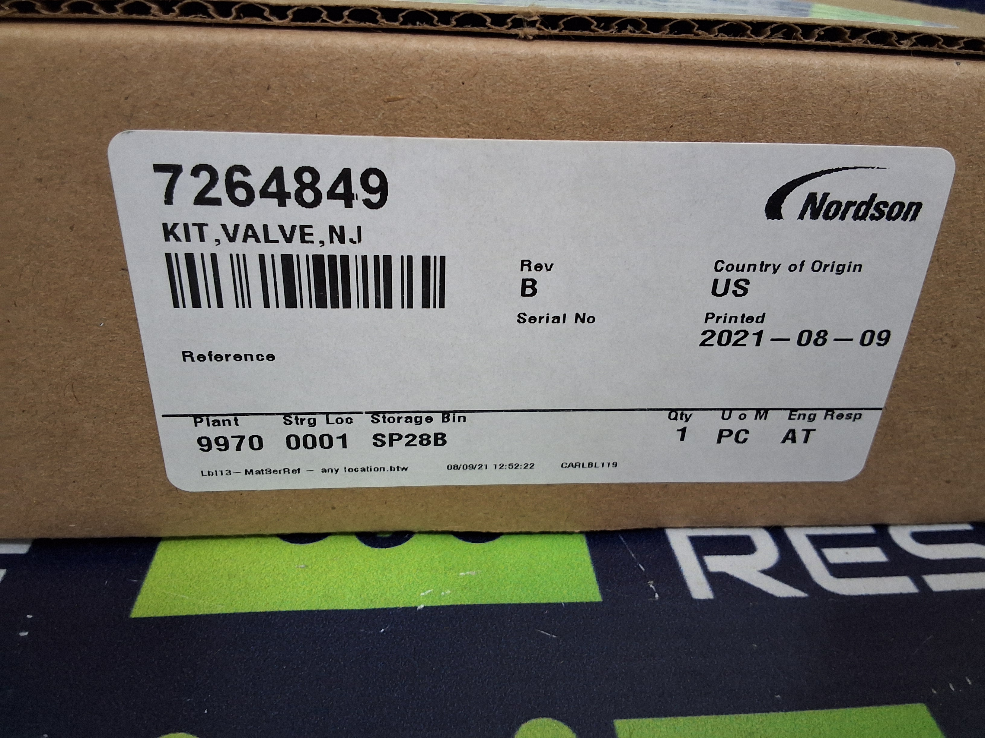 NORDSON ASYMTEK 7264849 INCOMPLETE VALVE KIT - NEW