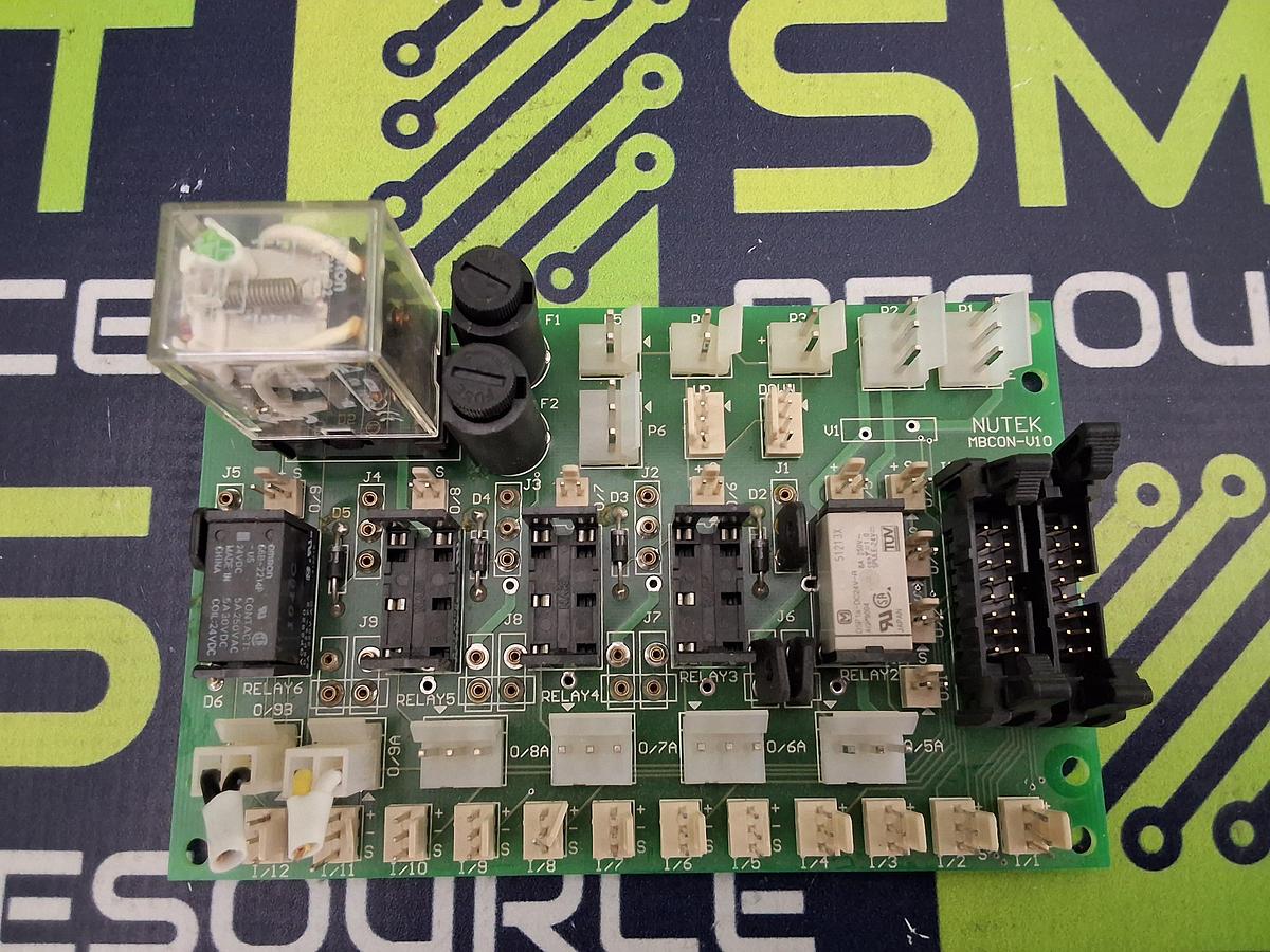 Used NUTEK MBCON-V10 PRINTED CIRCUIT BOARD 