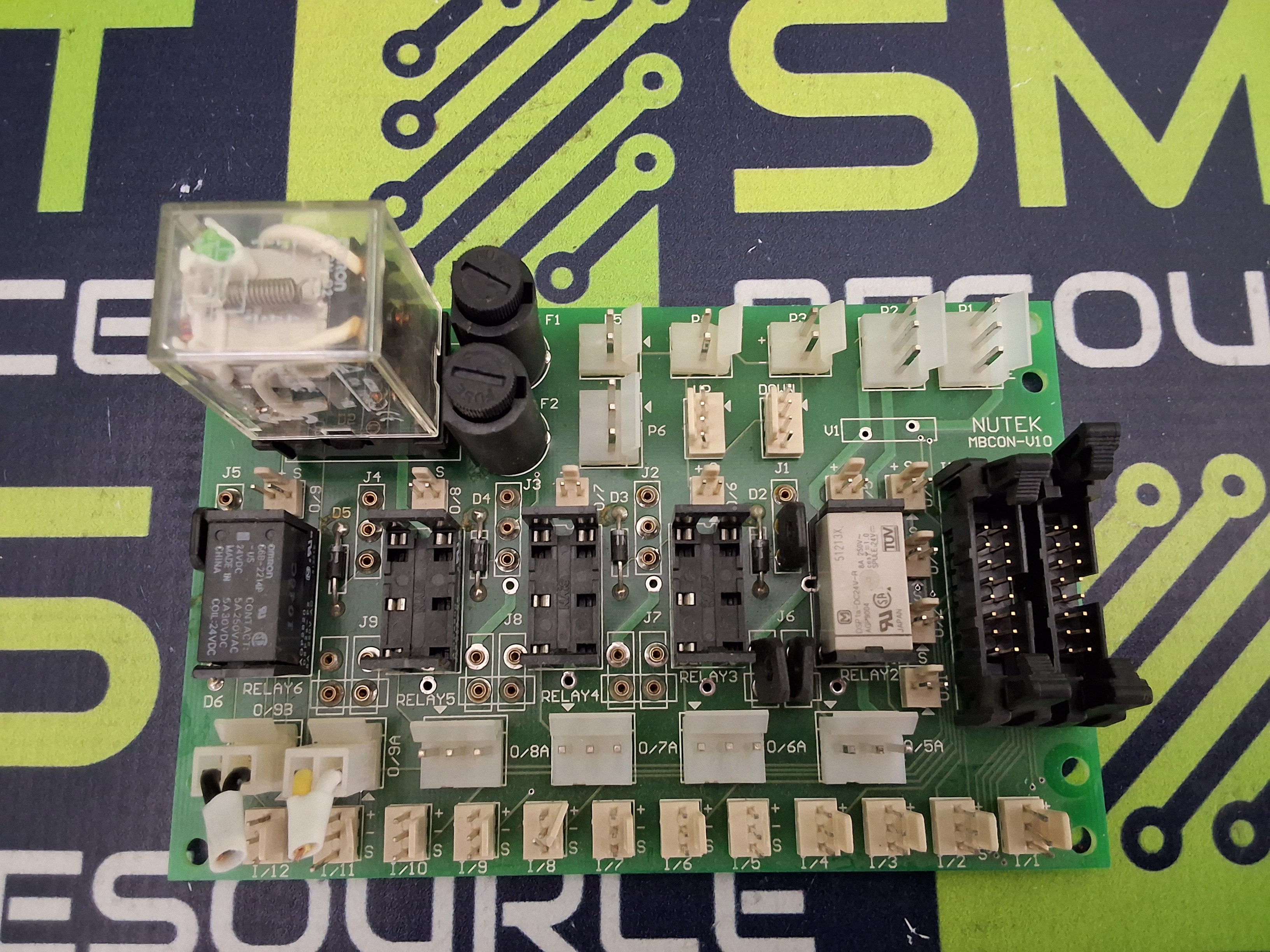 Used NUTEK MBCON-V10 PRINTED CIRCUIT BOARD 