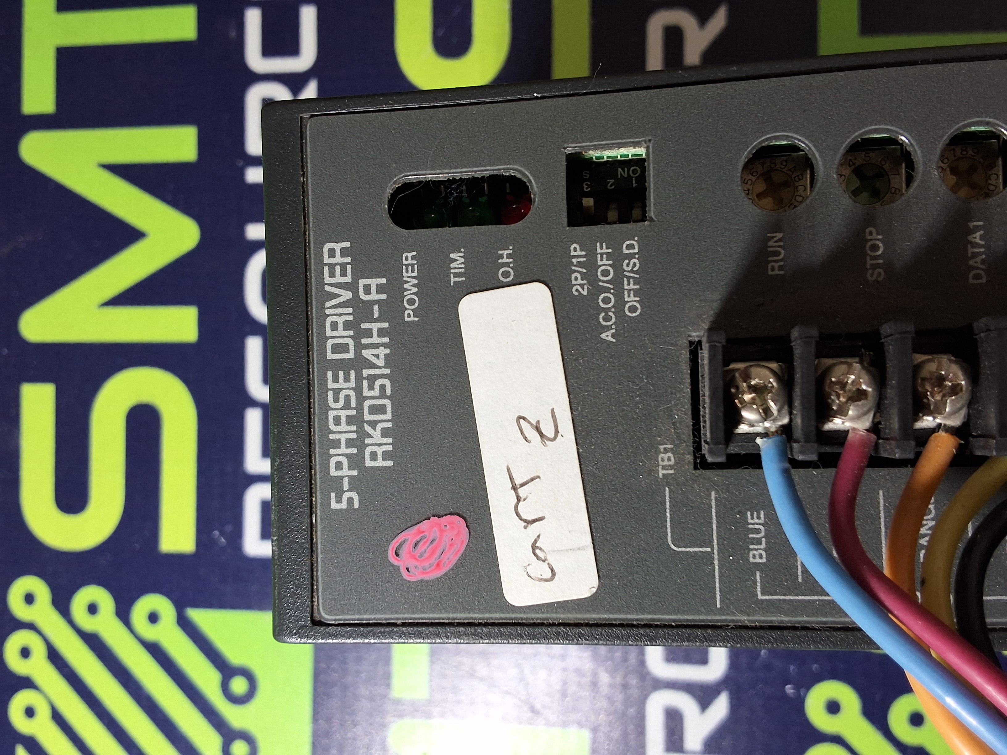 Used VEXTA RKD514H-A ORIENTAL MOTOR 5-PHASE STEPPING MOTOR DRIVER