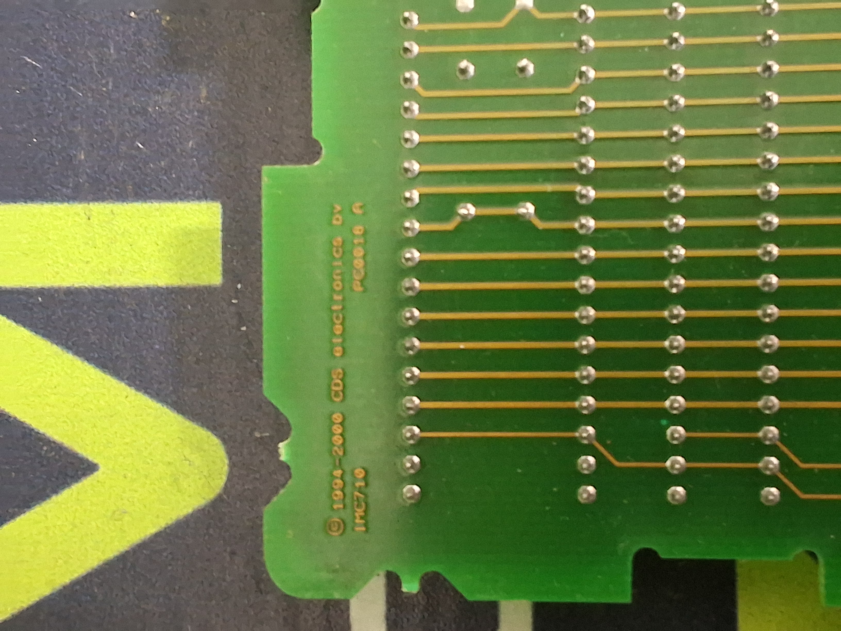 Used PHOENIX CONTACT ELECTRONICS IMC710 BACKPLANE BOARD