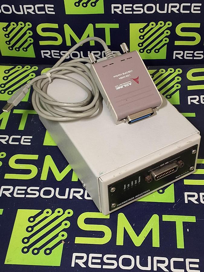 Used THERMOTRON INDUSTRIES IEEE 488 CPU INTERFACE WITH ADLINK USB-3488A USB/GPIB INTERFACE