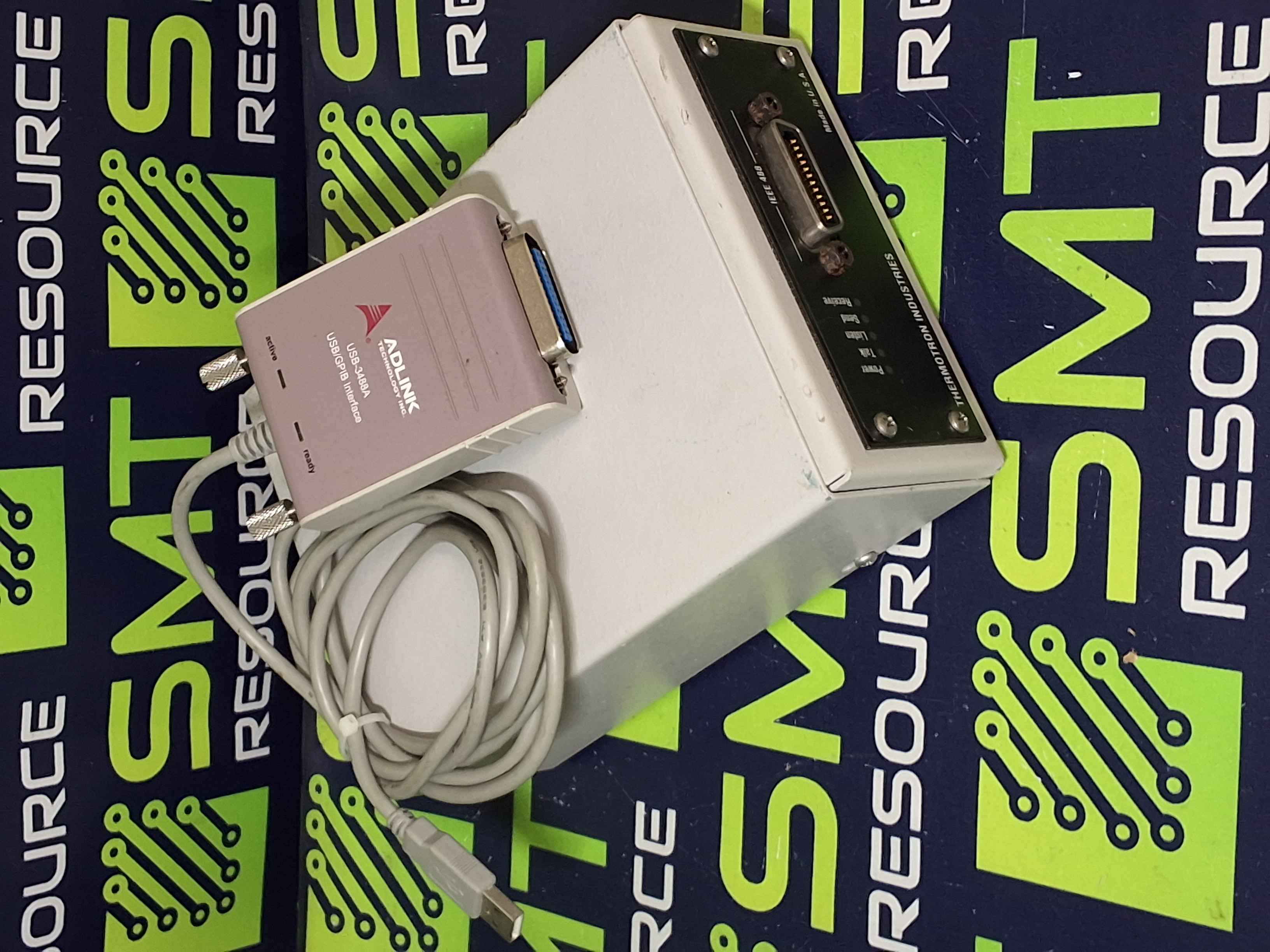 Used THERMOTRON INDUSTRIES IEEE 488 CPU INTERFACE WITH ADLINK USB-3488A USB/GPIB INTERFACE