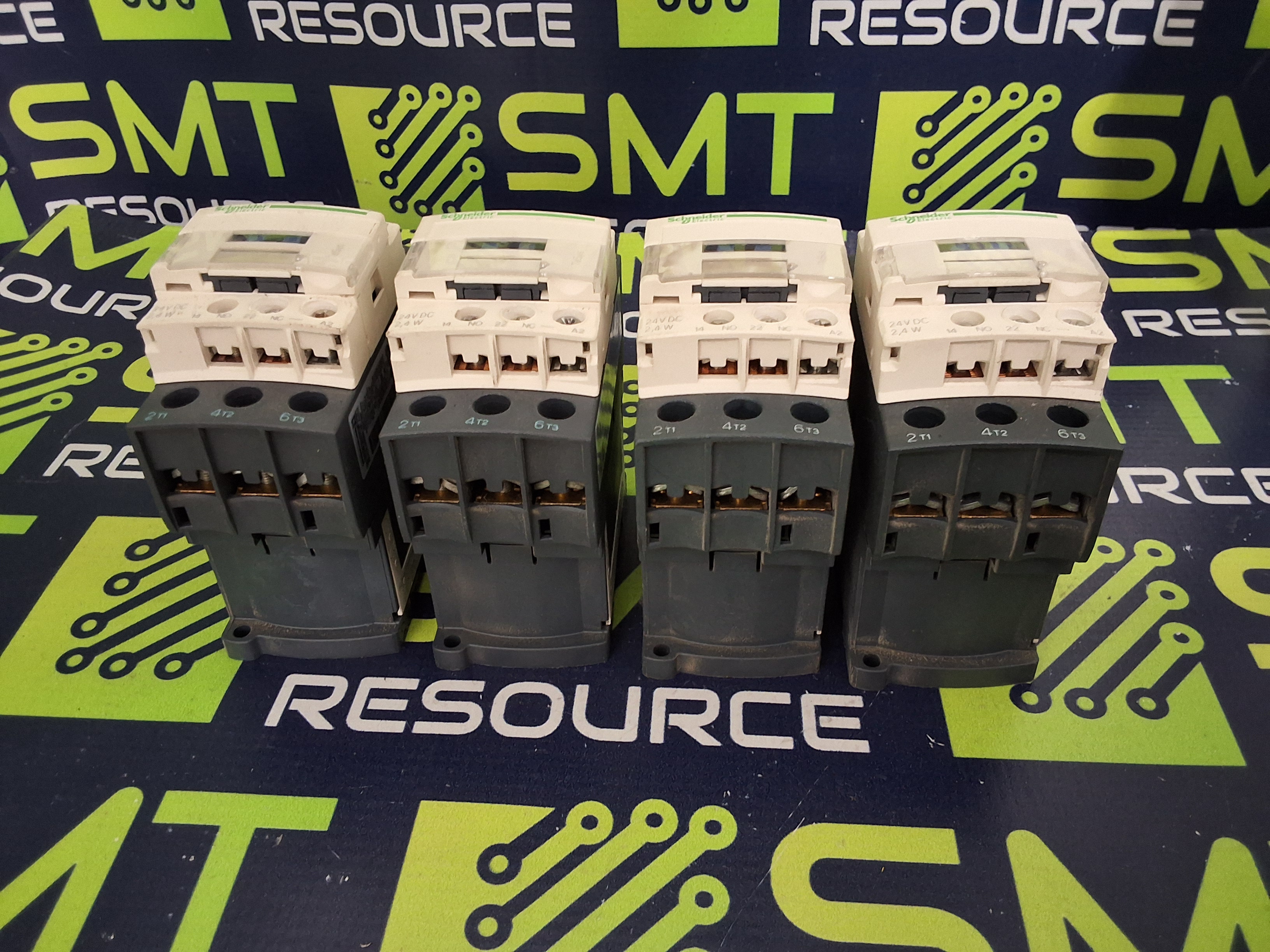 Used SCHNEIDER ELECTRIC LC1D25 BL CONTACTOR LAD4TBDL 24VDC