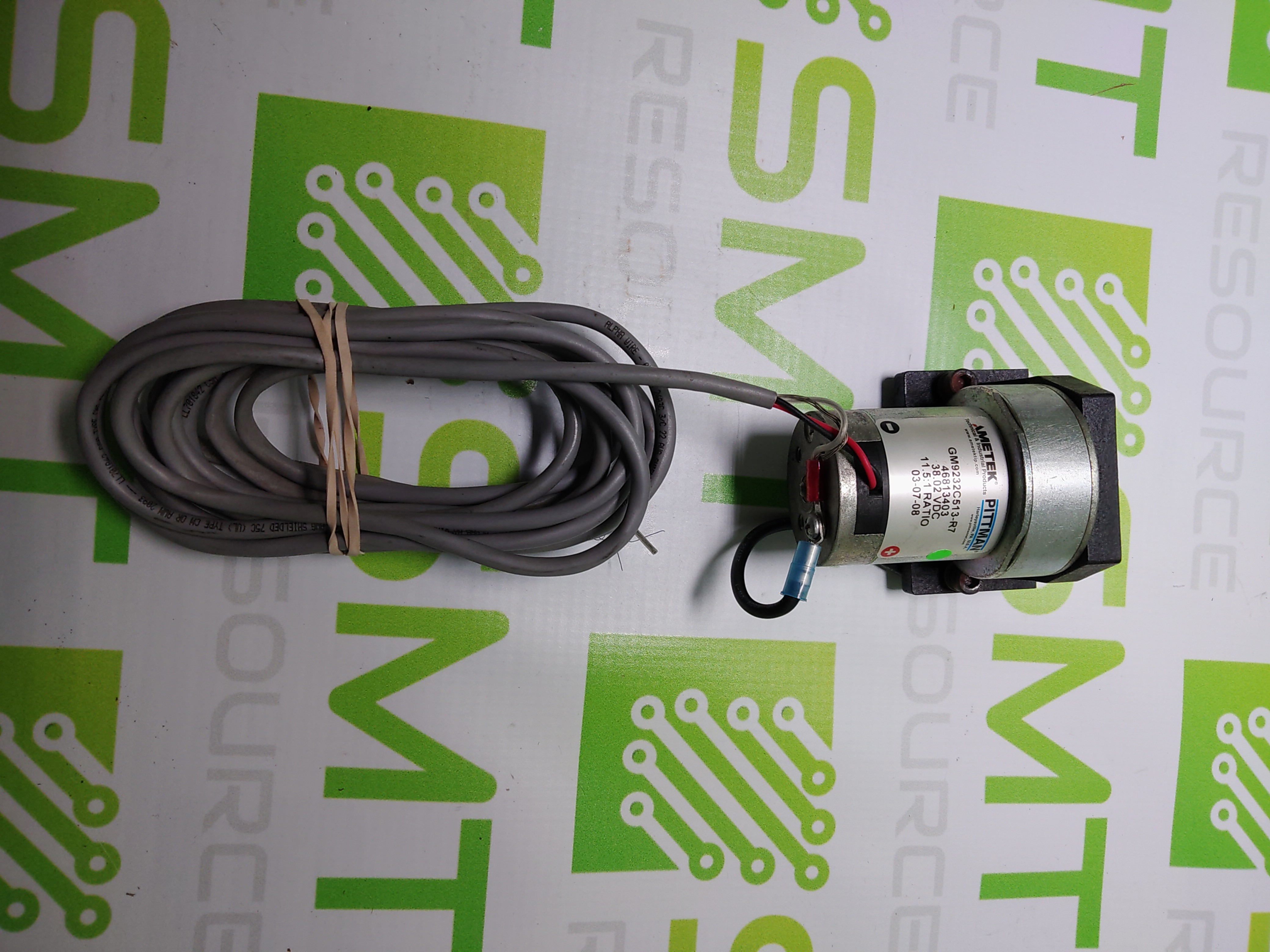 Used AMETEK PITTMAN GM9232C513-R7 46813403 38.02 vdc 11.5:1