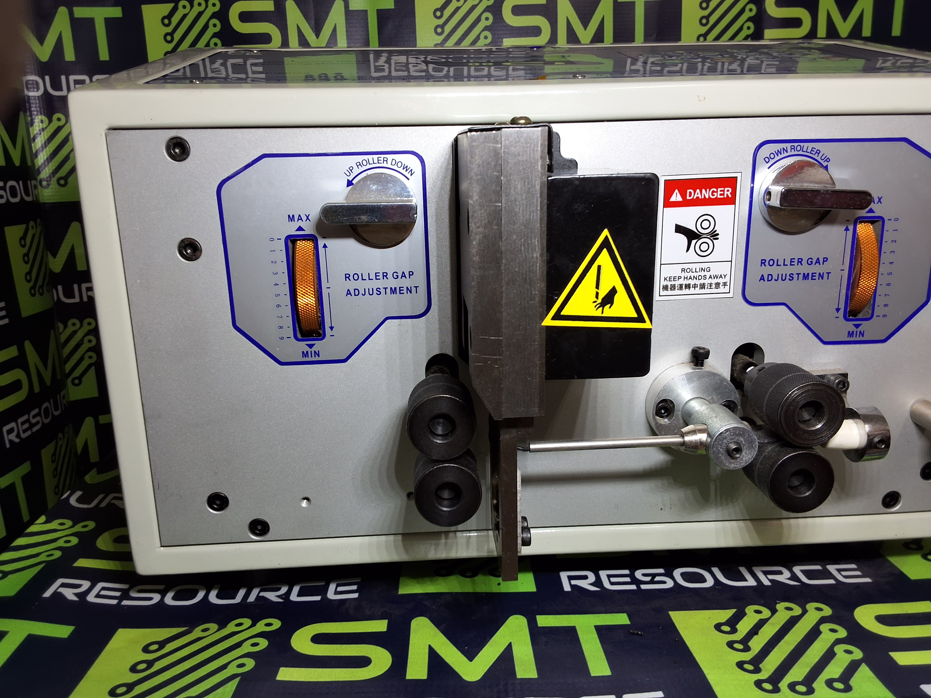 Used MODEL FULL AUTOMATIC COMPUTER WIRE STRIPPER WITH PARTS & ACCESSORIES