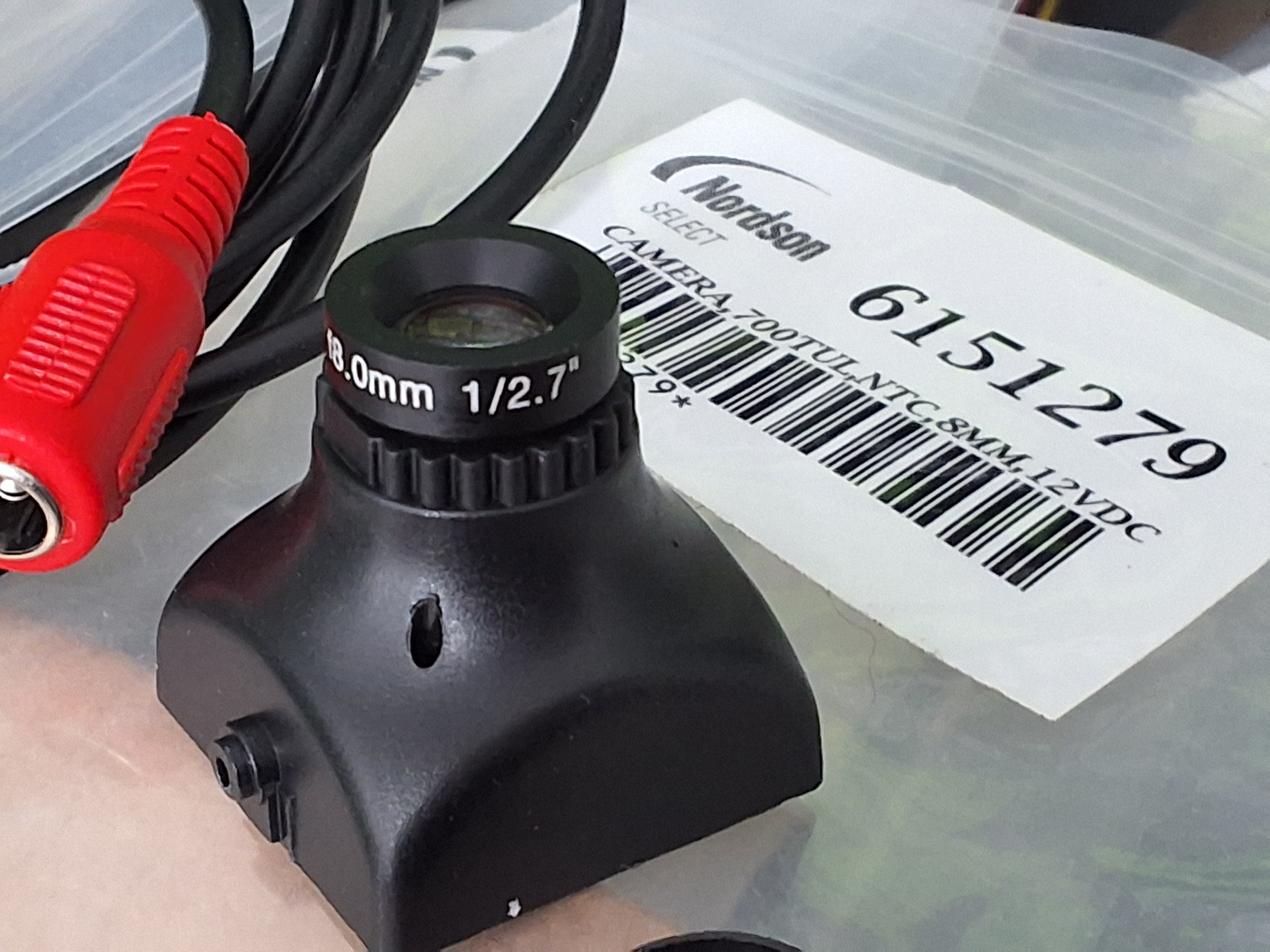 NORDSON 6151279 PROCESS CAMERA REPLACEMENT KIT 6150897 - 1080p 12VDC 8mm - BRAND NEW