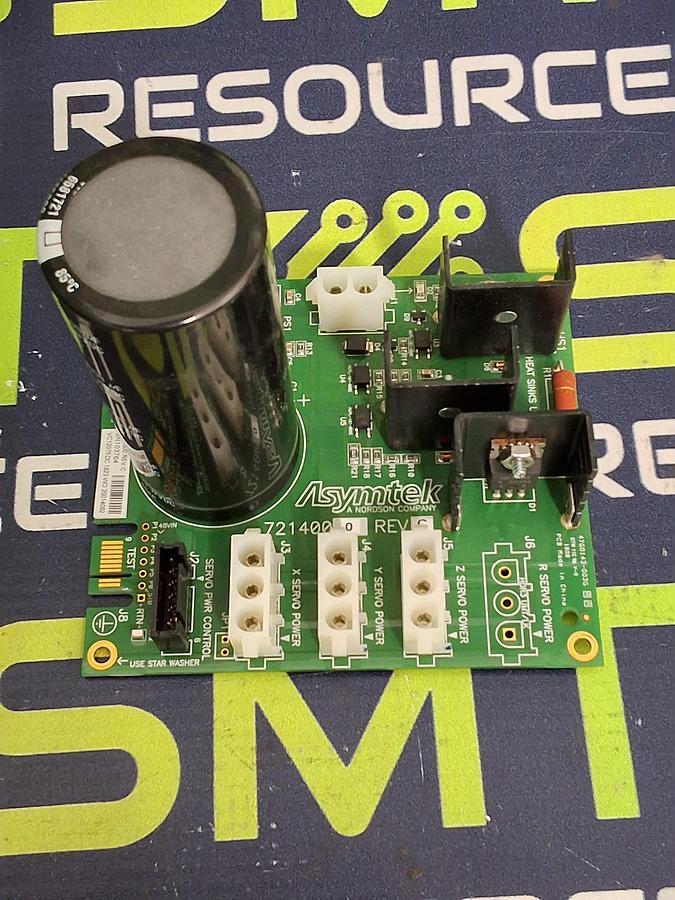 Used ASYMTEK NORDSON 721400 MOTION CONTROL AND SERVO BOARD 7214000 REV C