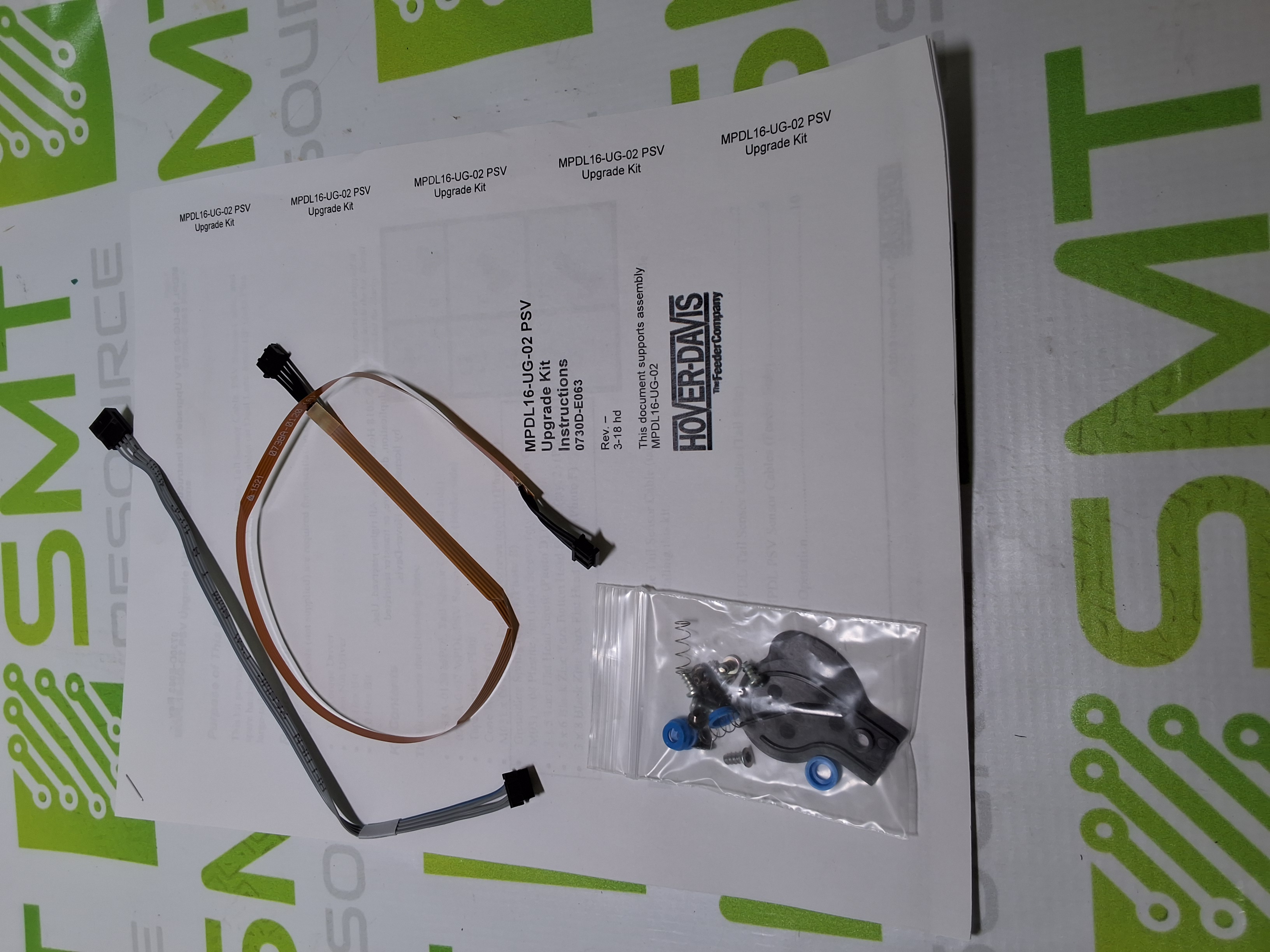 HOVER-DAVIS MPDL16-UG-02 PSV UPGRADE KIT 0730D-E063 - NEW