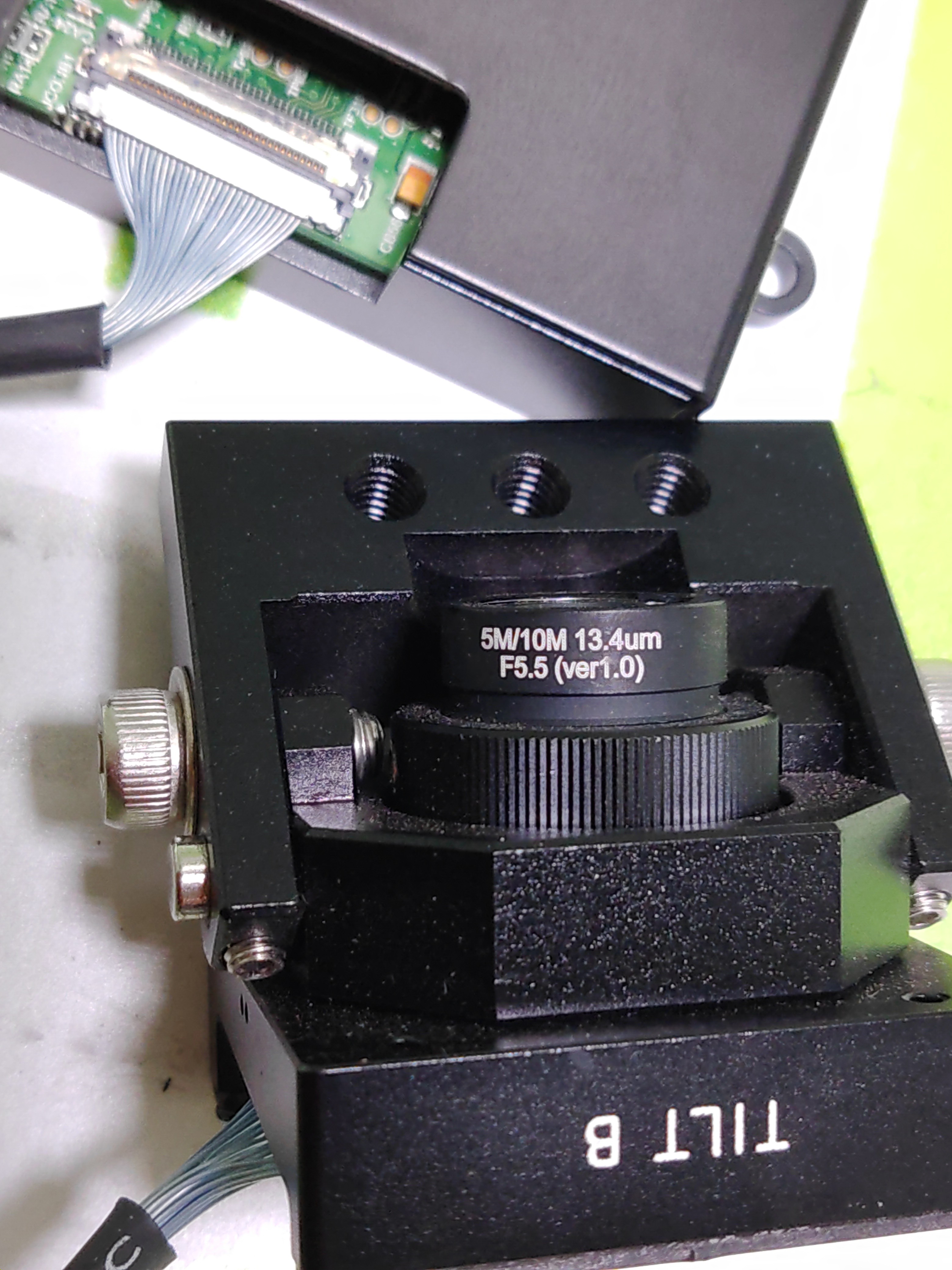 Used ISVI IC-C10, IC-S10RNB & 5M/10M 13.4um Lens
