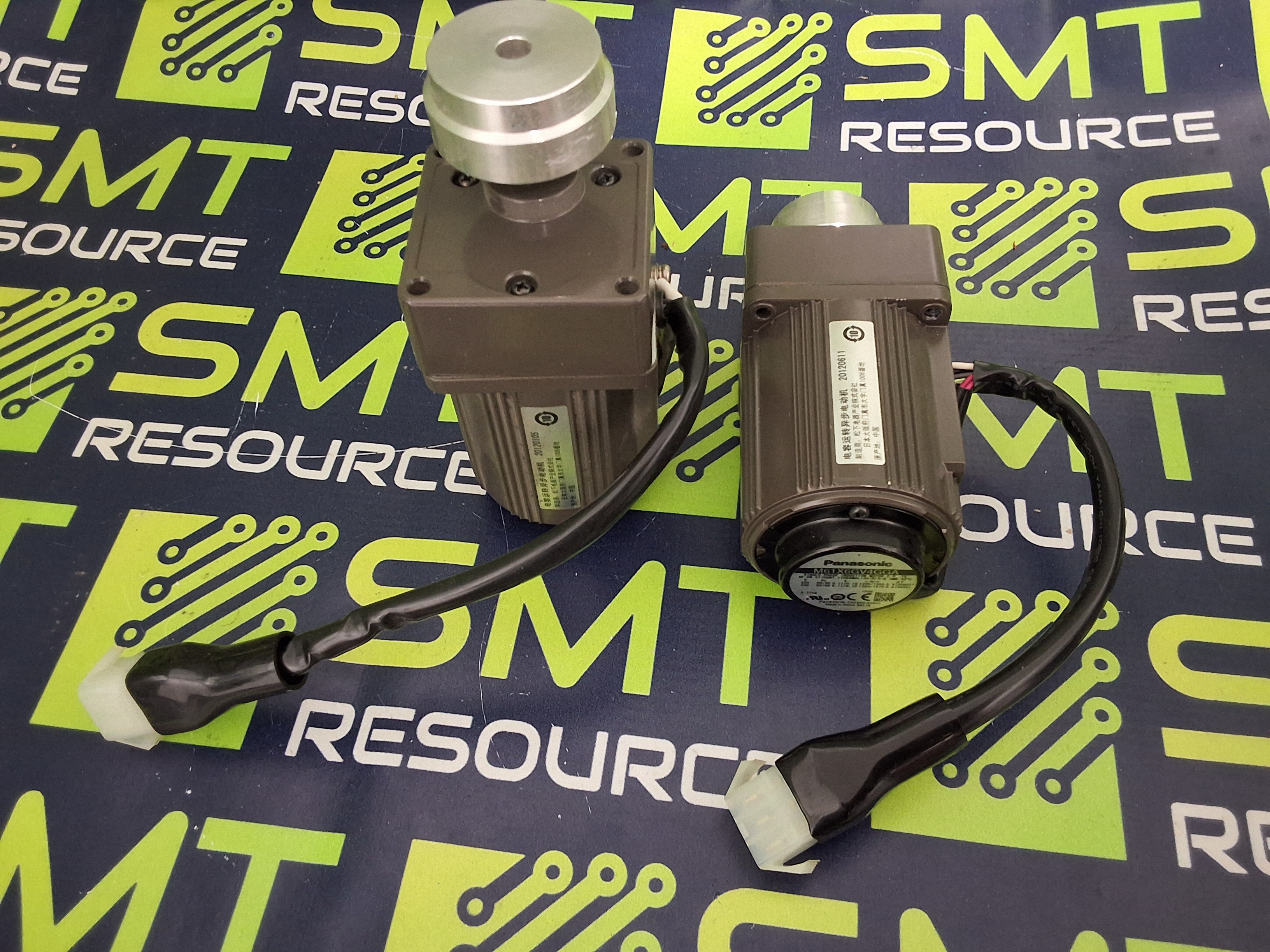 Used PANASONIC M61X6GV4GGA SINGLE PHASE INDUCTION MOTOR WITH PANASONIC MX6G12.5BA GEARHEAD