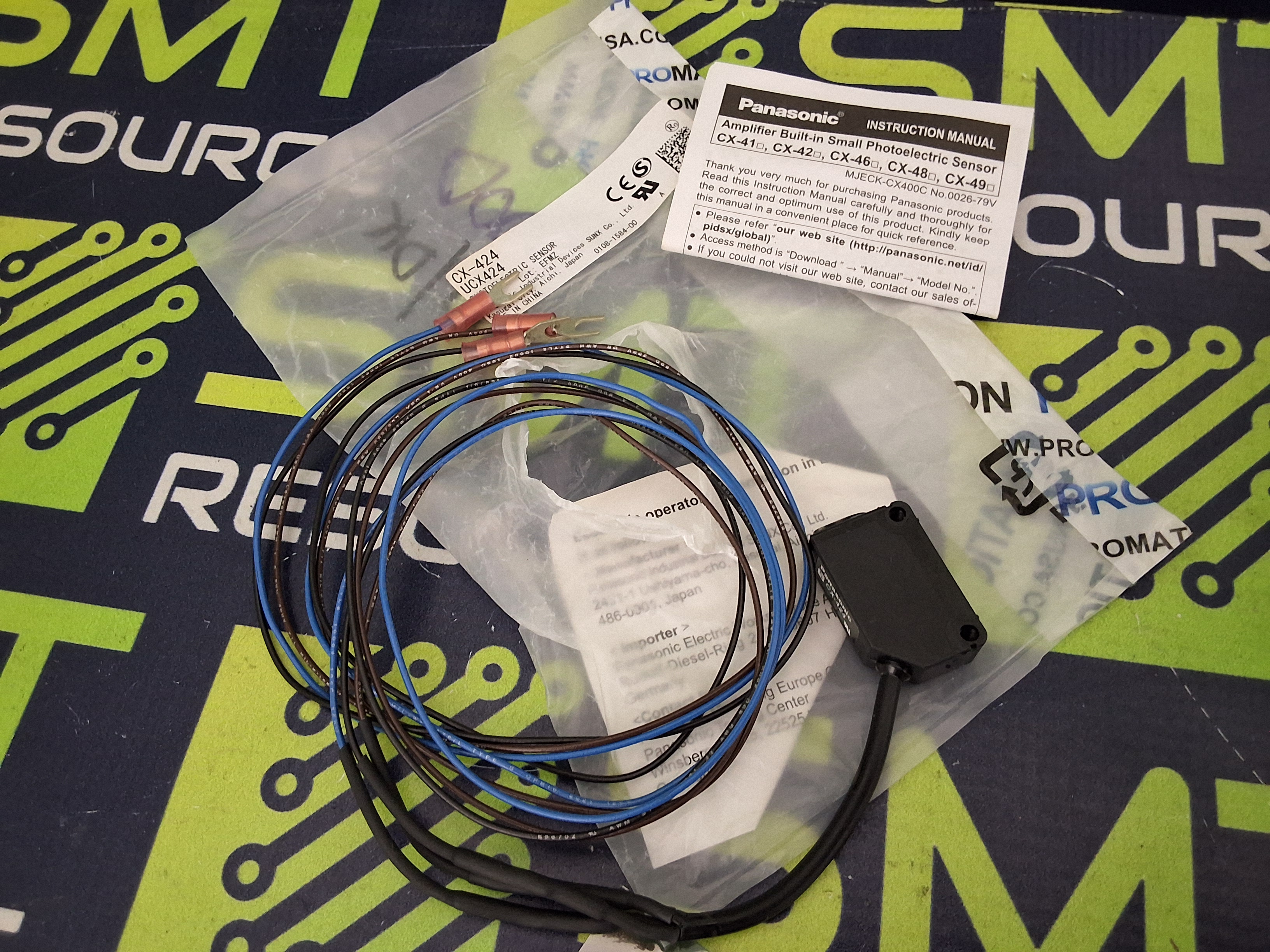 PANASONIC CX-424 COMPACT PHOTOELECTRIC SENSOR - BRAND NEW