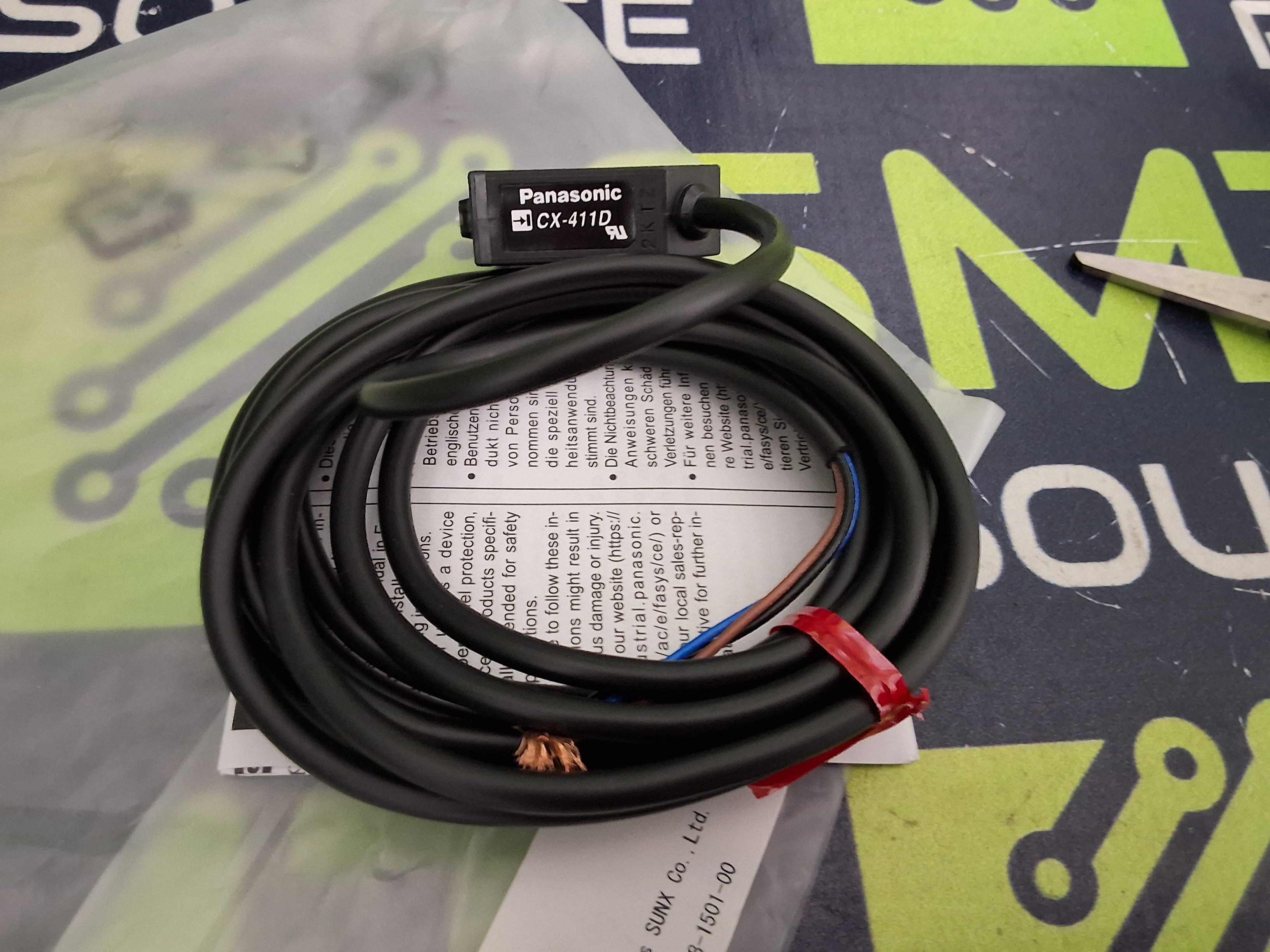 PANASONIC CX-411D PHOTOELECTRIC SENSOR