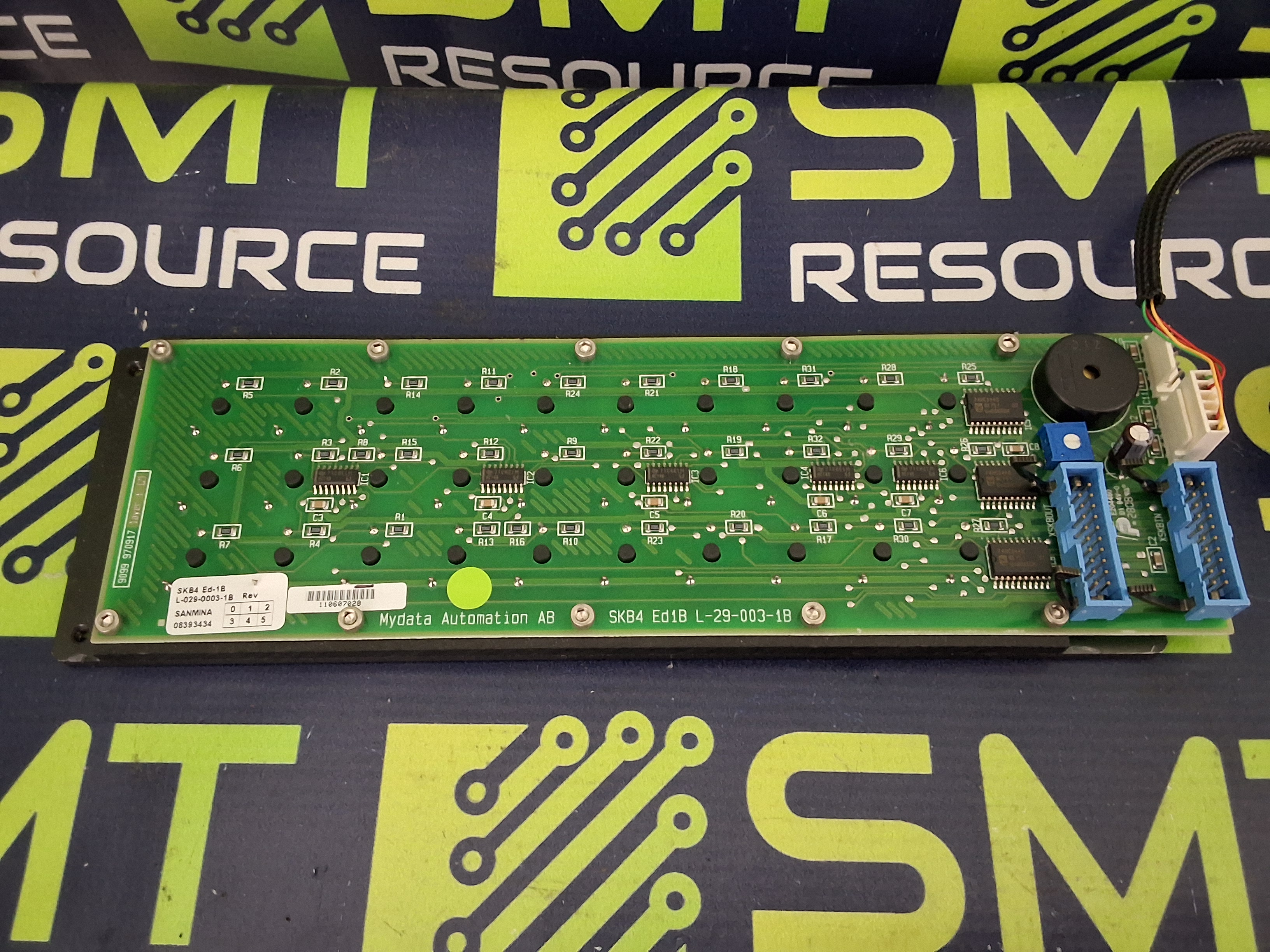 Used MYDATA L-029-0003-1B KEYPAD WITH MYDATA L-019-0083C JOYSTICK