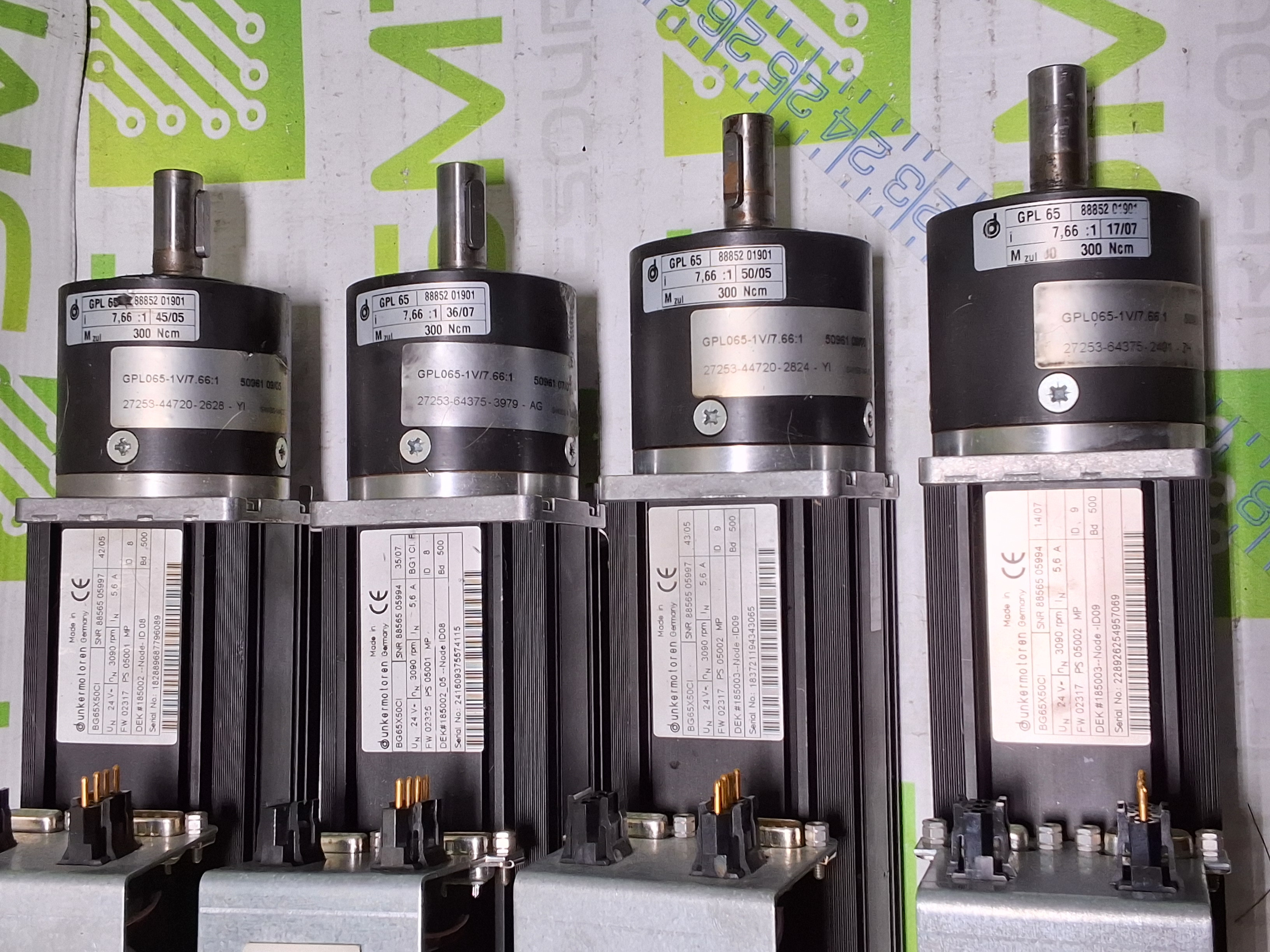 Used DUNKERMOTOREN BG65x50CI MOTOR WITH GPL65 GEAR REDUCER *NO PULLEY*