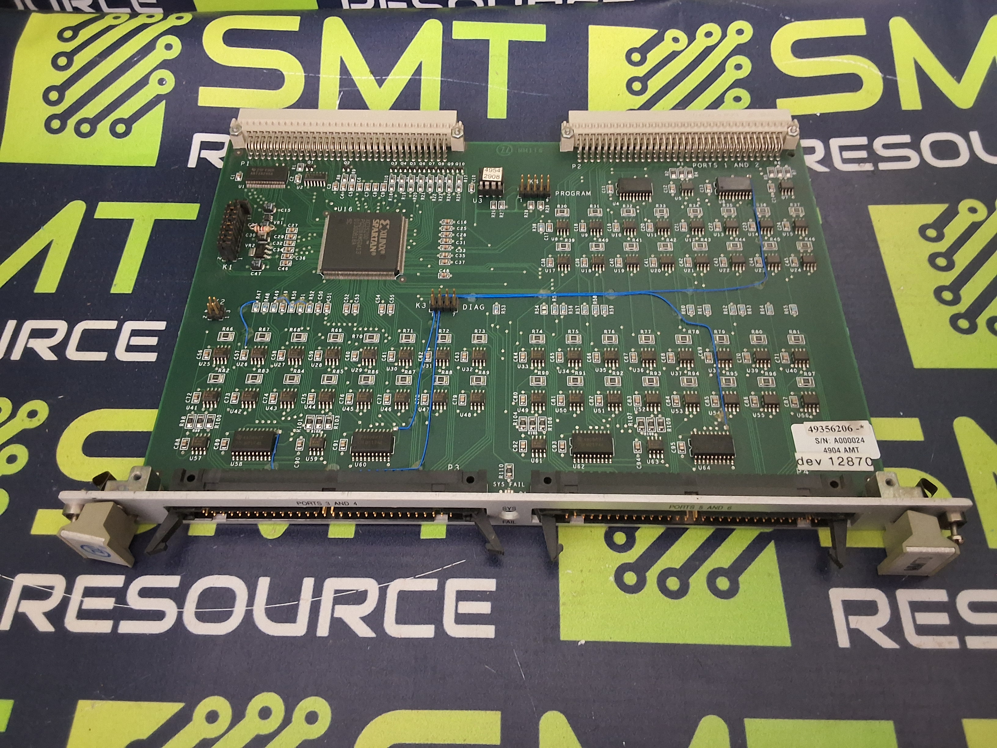 Used UNIVERSAL INSTRUMENTS MMIT6 49356206 / 49356102 CIRCUIT BOARD