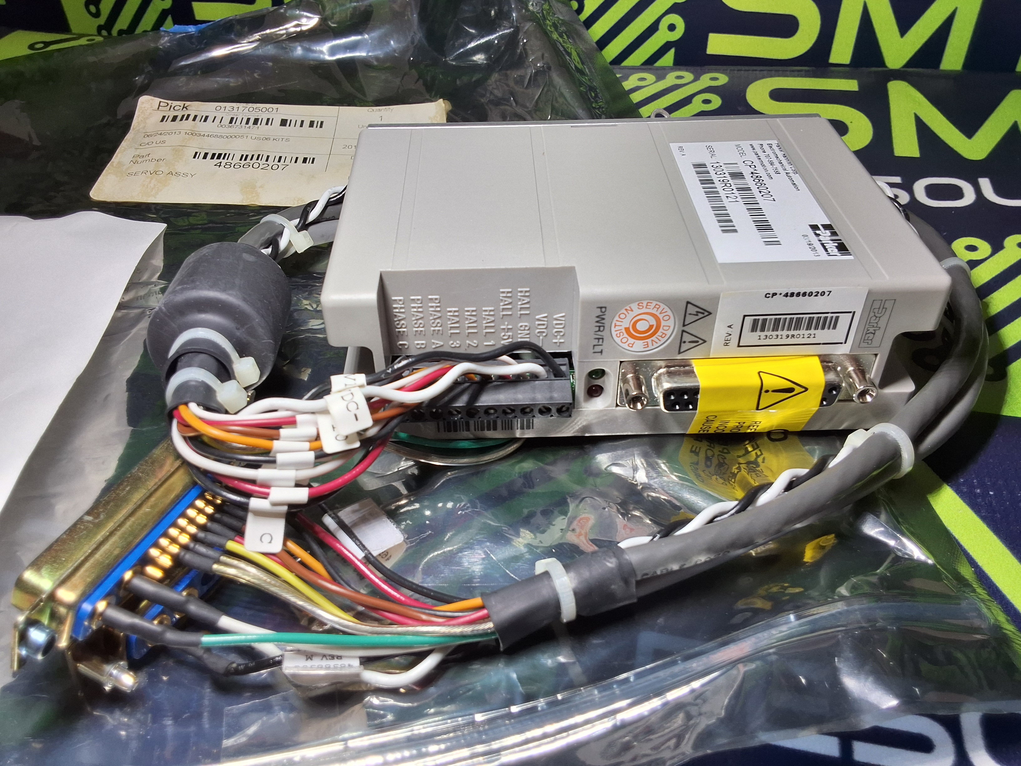 PARKER COMPUMOTOR CP*48660207 SERVO MOTOR DRIVE CONTROLLER - BRAND NEW - TESTED