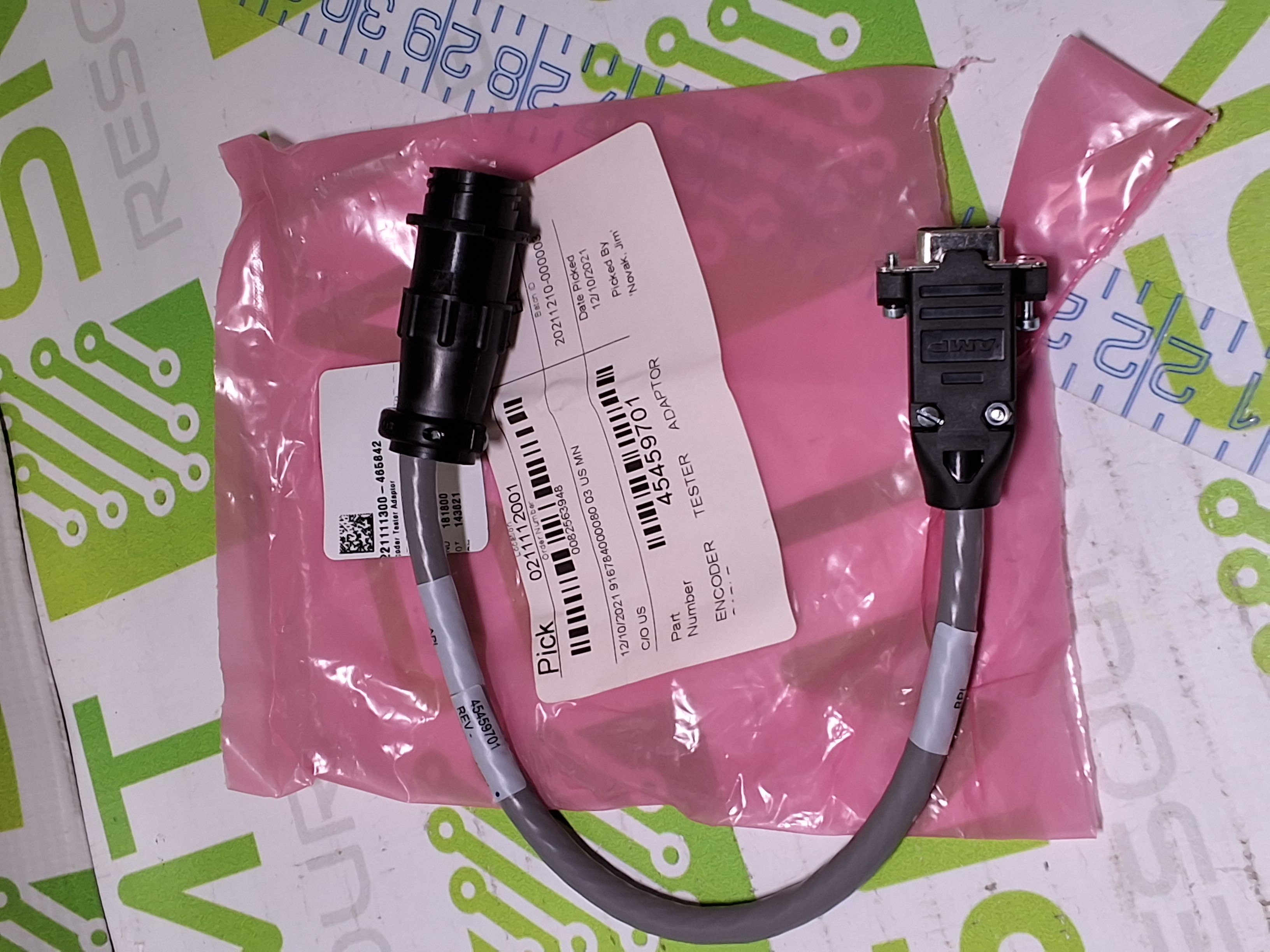 NEW UNIVERSAL INSTRUMENTS 45459701 ENCODER TESTER CABLE 