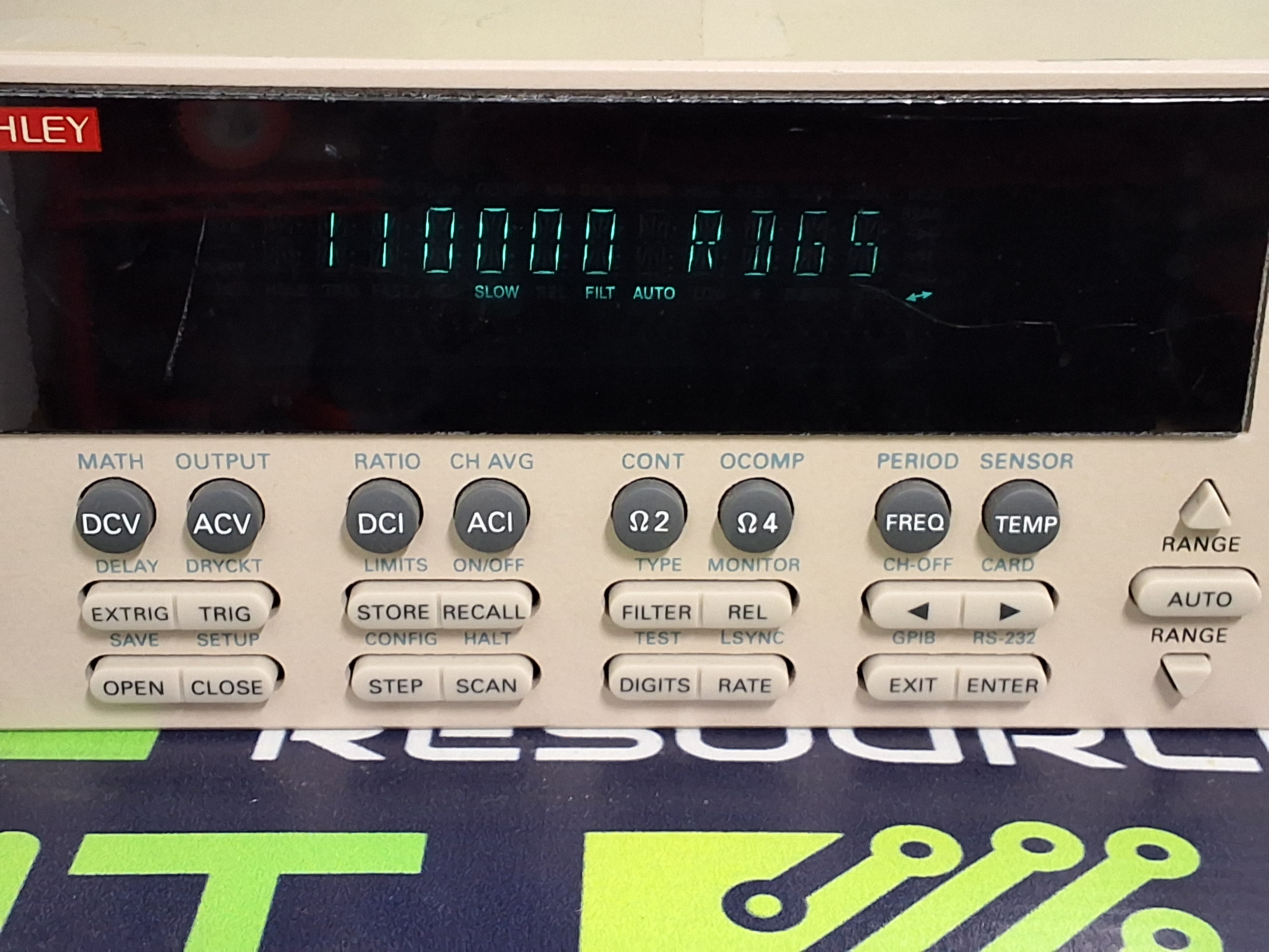 Used KEITHLEY 2750 INTEGRA SERIES MULTIMETER/SWITCH SYSTEM
